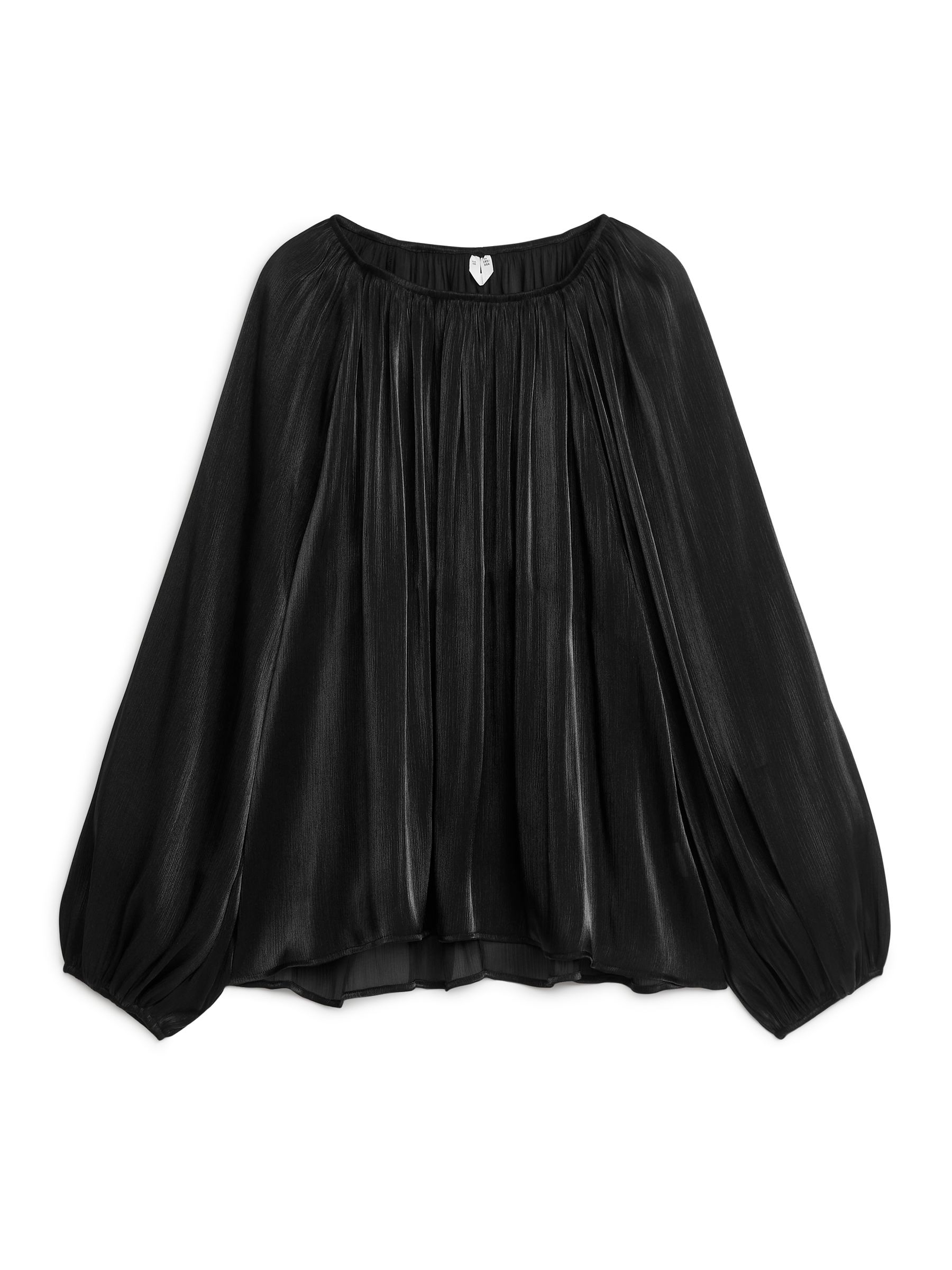 Ruched Blouse-#272628-3522