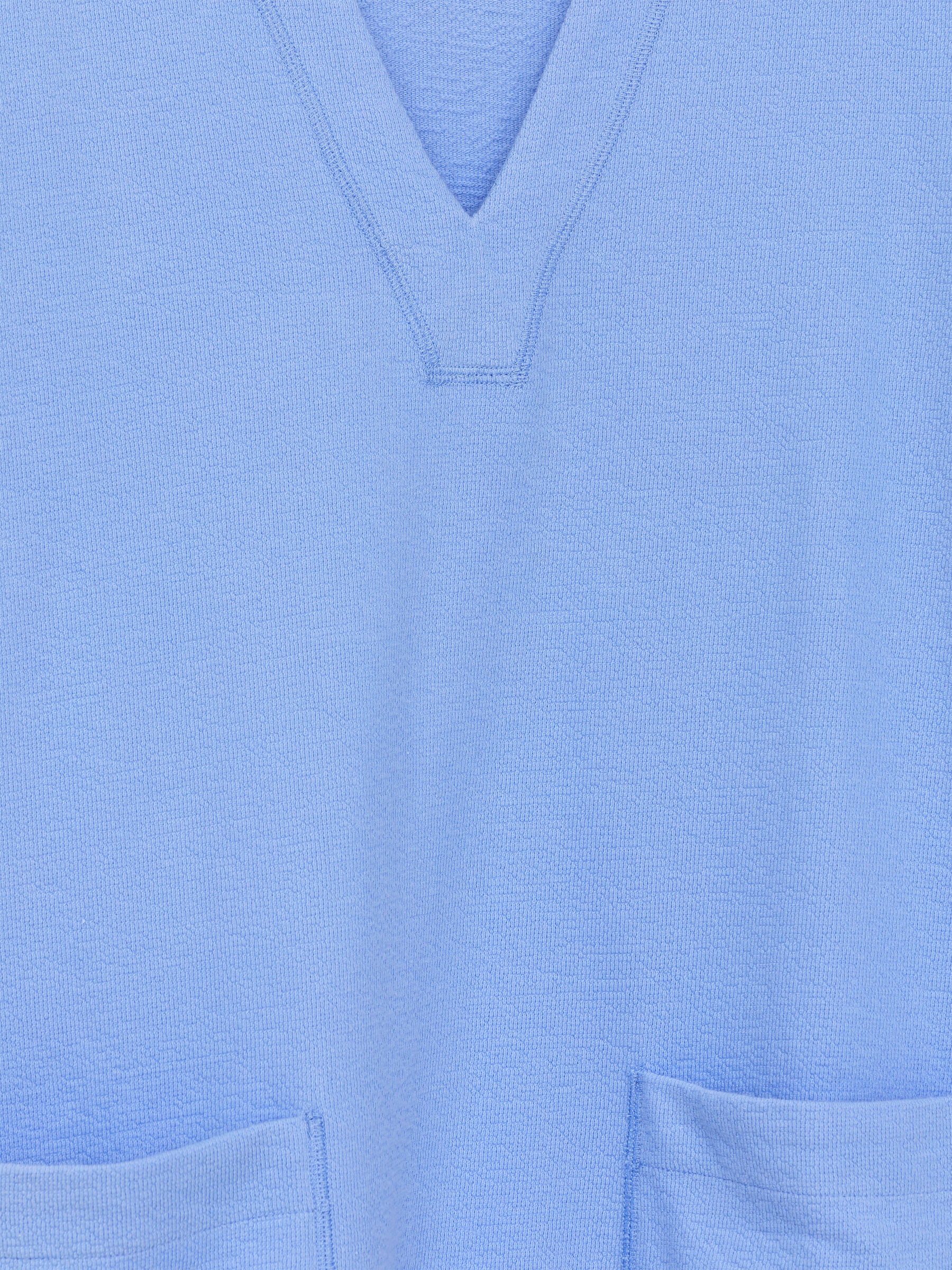 Vestido de rizo de algodón - Azul claro - Corte estándar - Women - StillMedia/DescriptiveDetail - 2