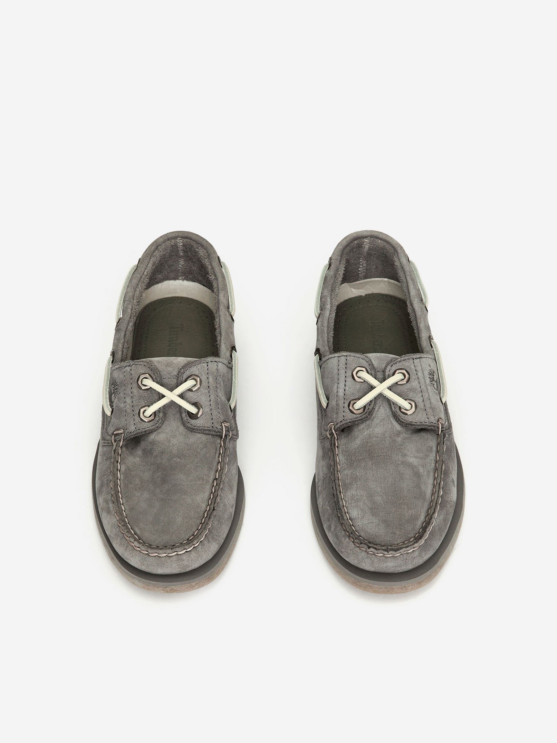 Timberland 2-Eye Boat Shoes - Light Grey - Men - StillMedia/DescriptiveStillLife - 3
