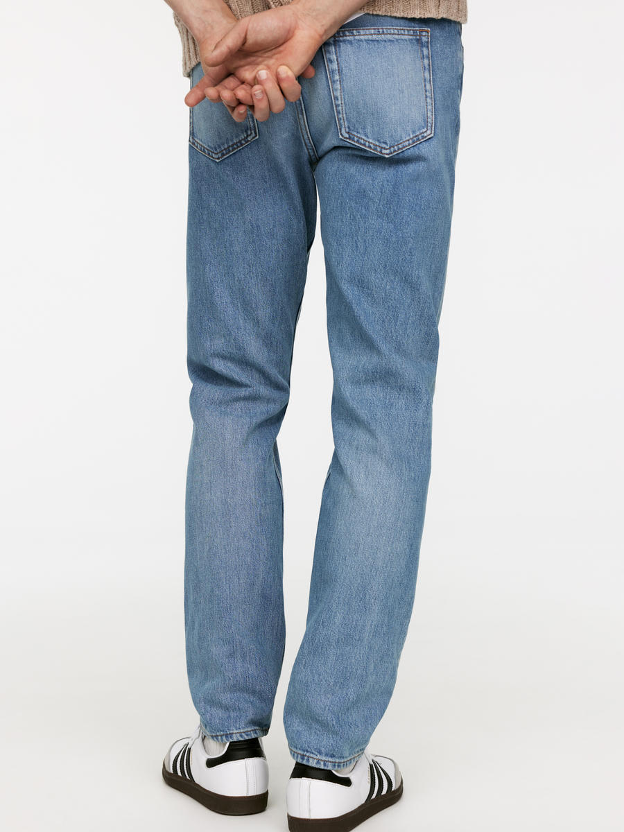 PARK Regular Straight Jeans-#A4B1D1-11616