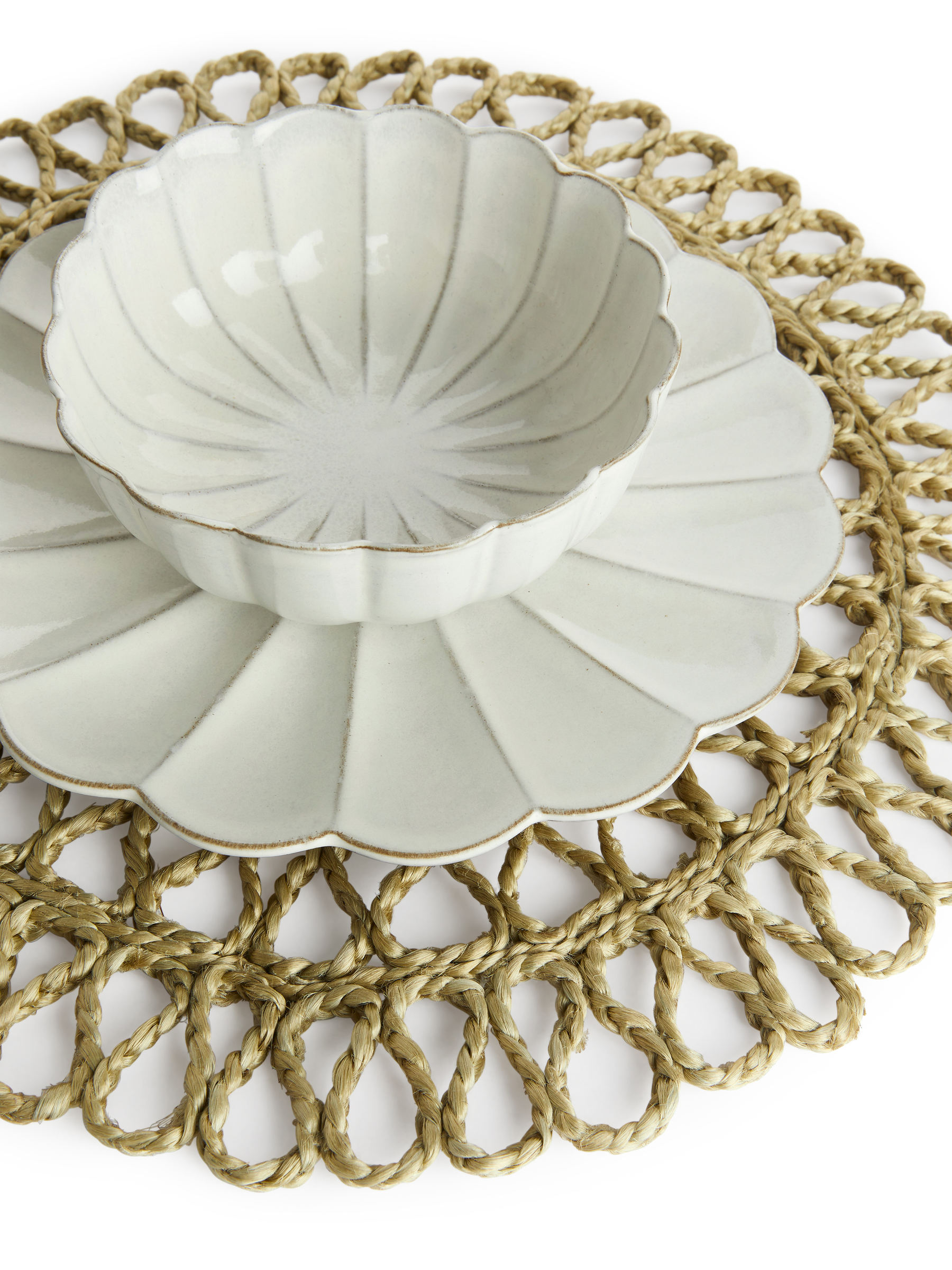 Mantel individual de yute de 38 cm - Verde claro - Homeware - StillMedia/DescriptiveDetail - 1