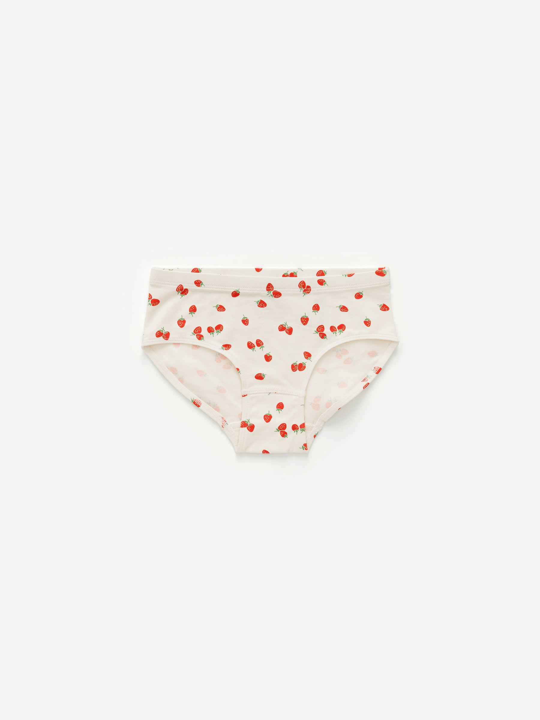 Cotton Jersey Briefs Set of 5 - Light Blue/Strawberries - Regular fit - Children - StillMedia/DescriptiveStillLife - 3