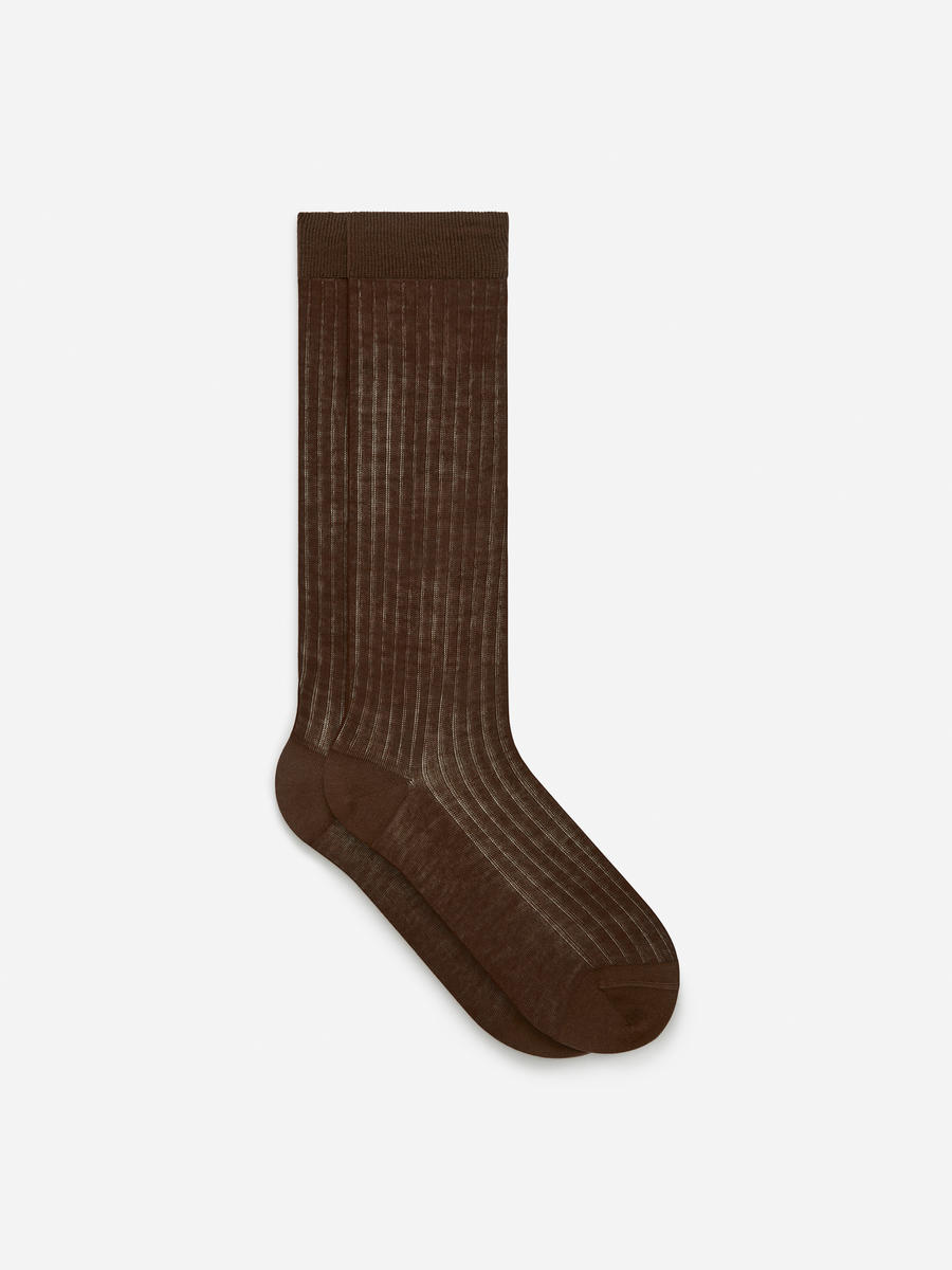 Durchscheinende Socken-#543933-13650