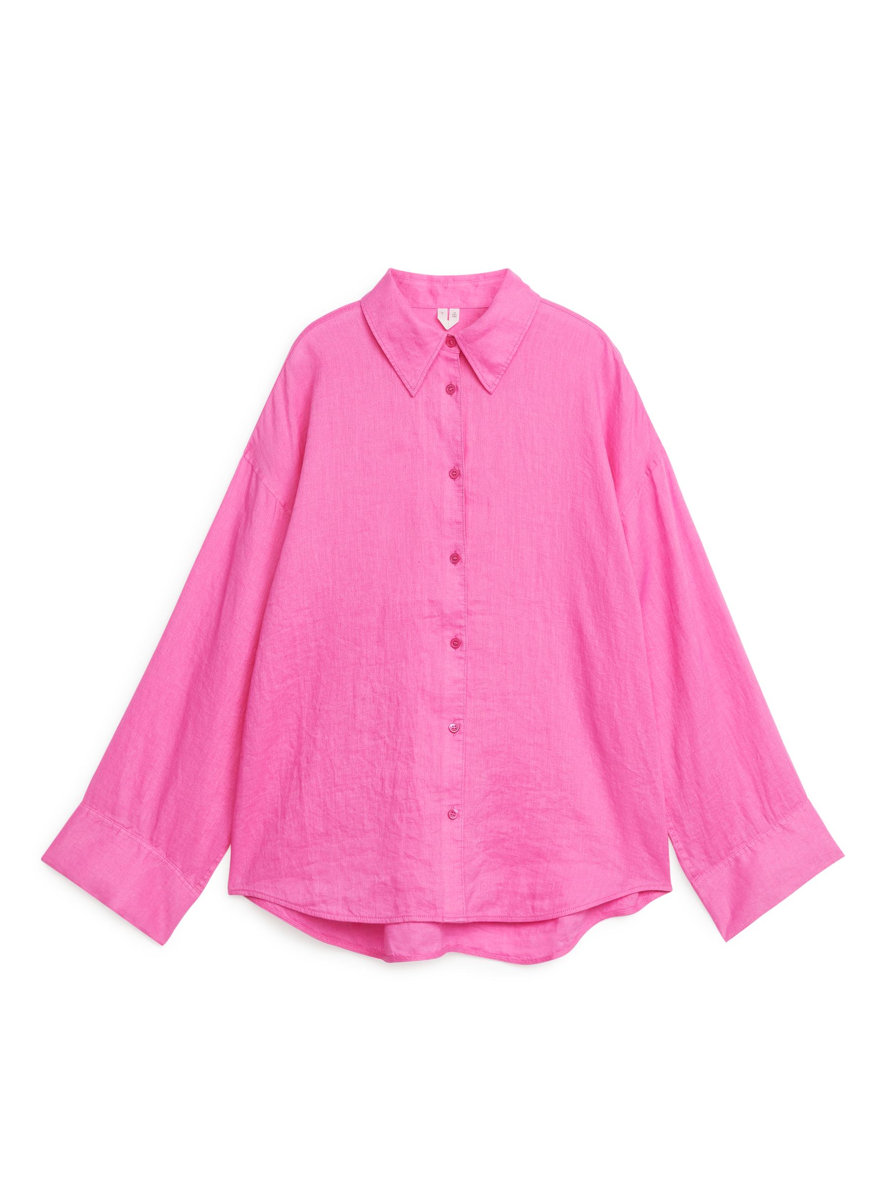 Linen Shirt-#DD6BA0-1315