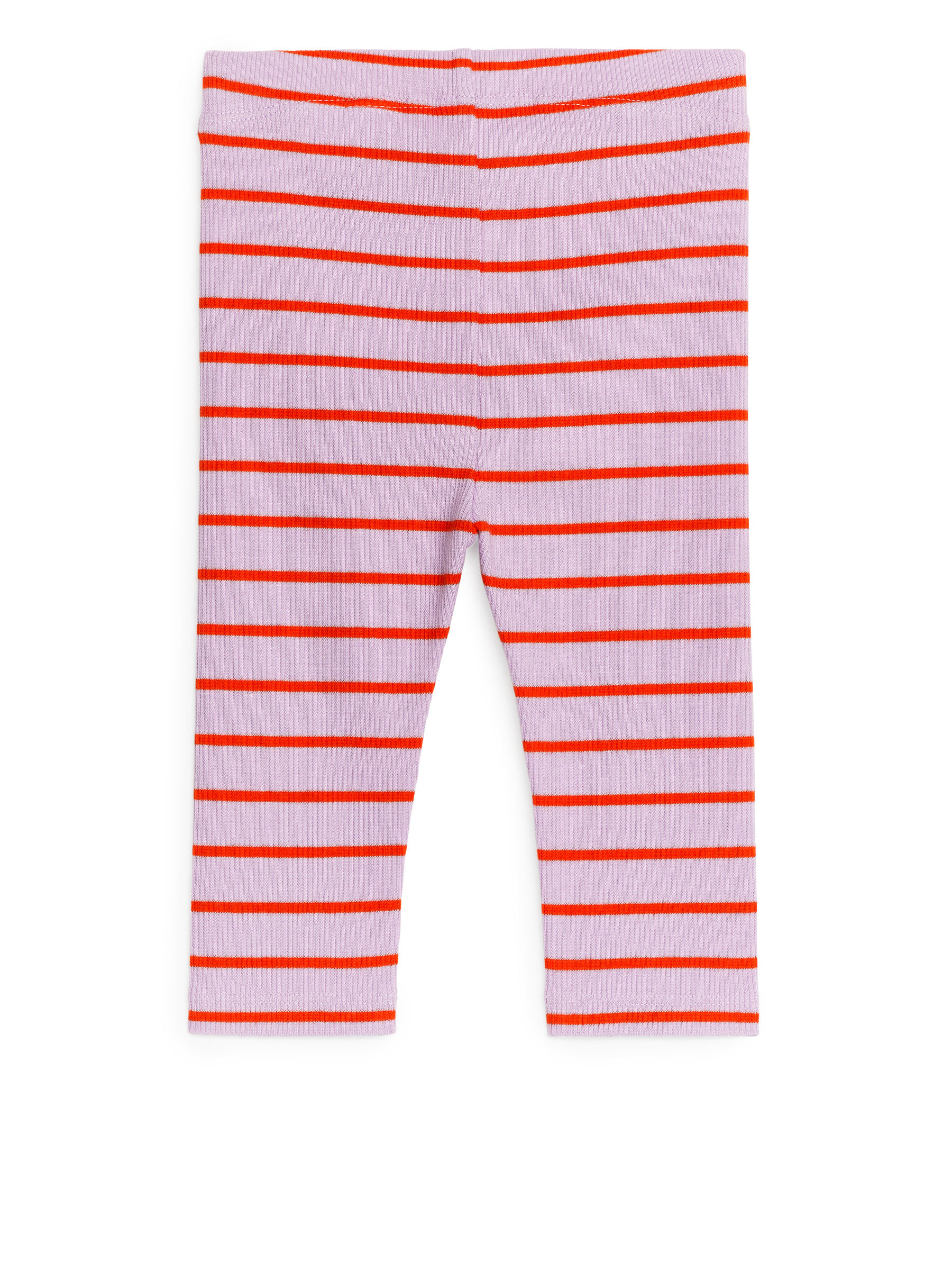 Ribbade leggings - Lila/röd - Slim fit - Children - StillMedia/DescriptiveStillLife - 2