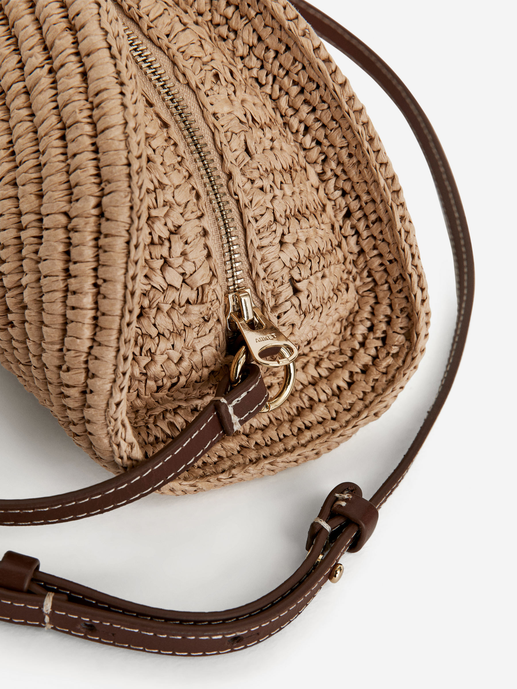 Bolso bandolera de paja - Beige - Women - StillMedia/DescriptiveDetail - 2