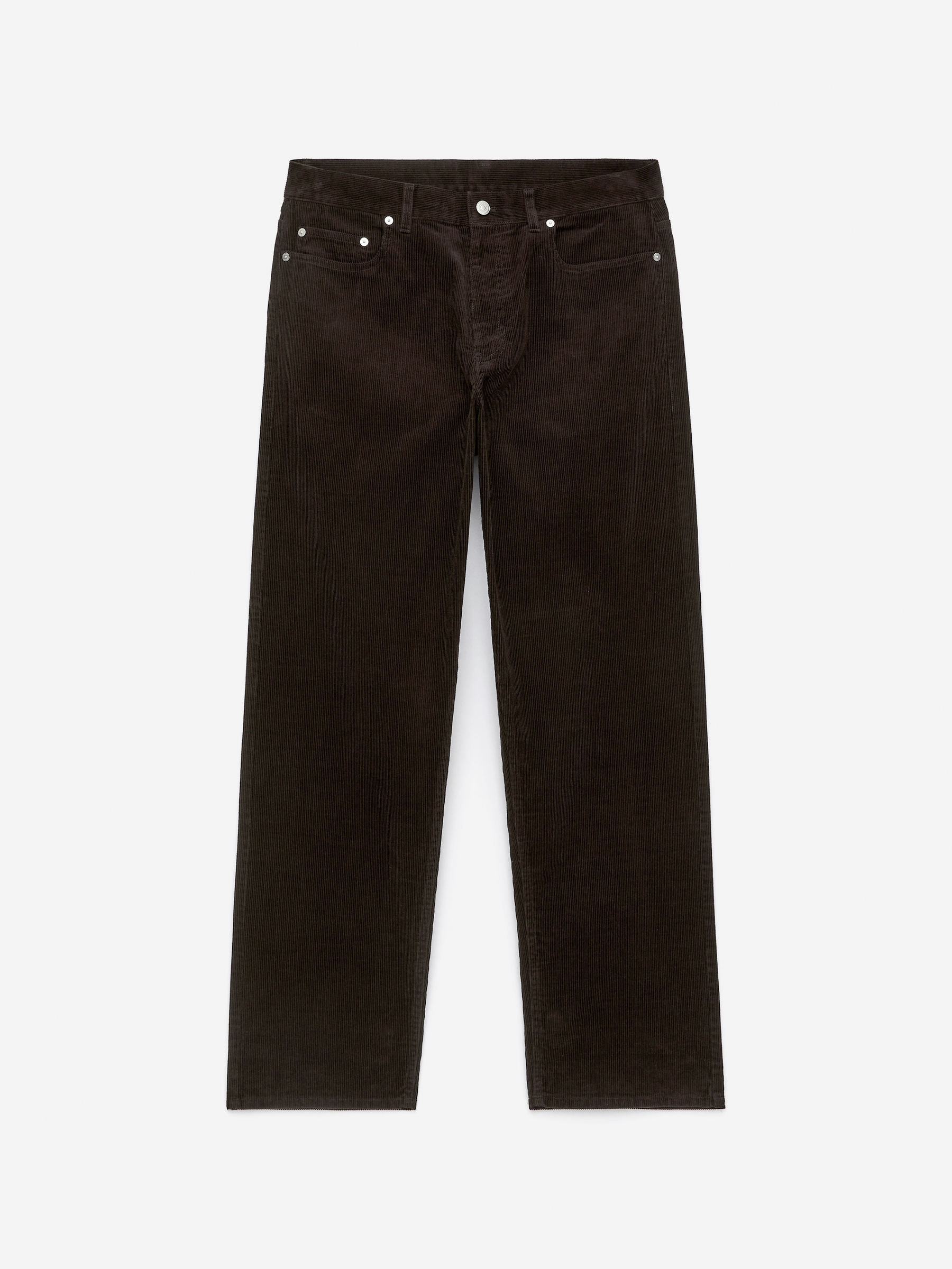 Manchesterbyxa med lös passform-#3F3838-16003