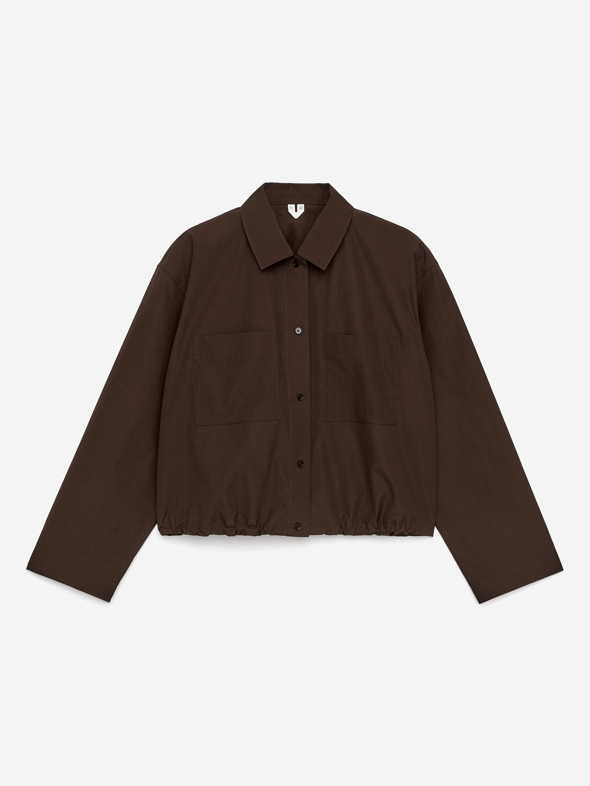 【NONCODE】Valine pocket cropped blouson Cropped Blouson Jacket – Brown – Women – ARKET GB