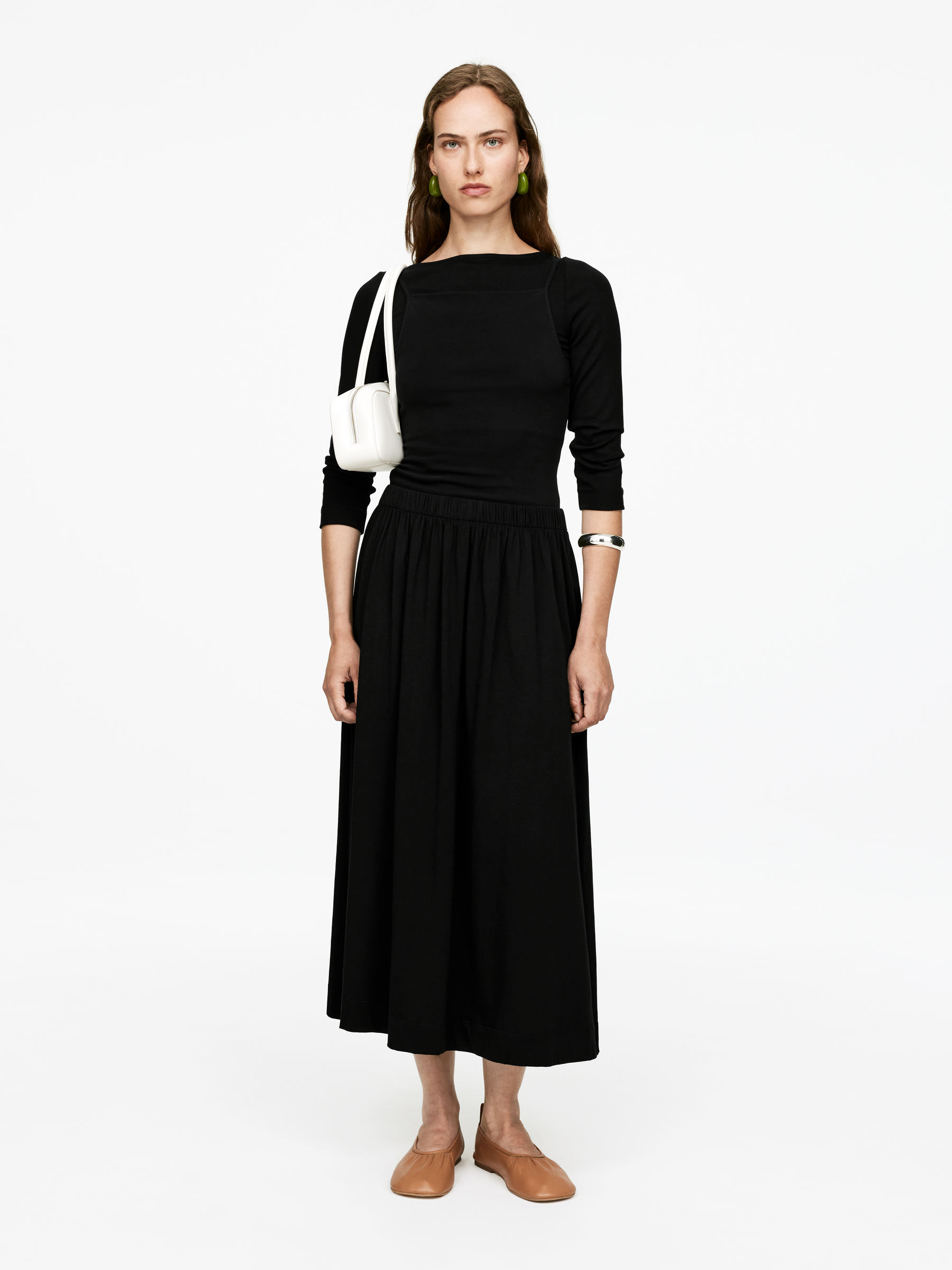 Cotton Skirt-#272627-15636