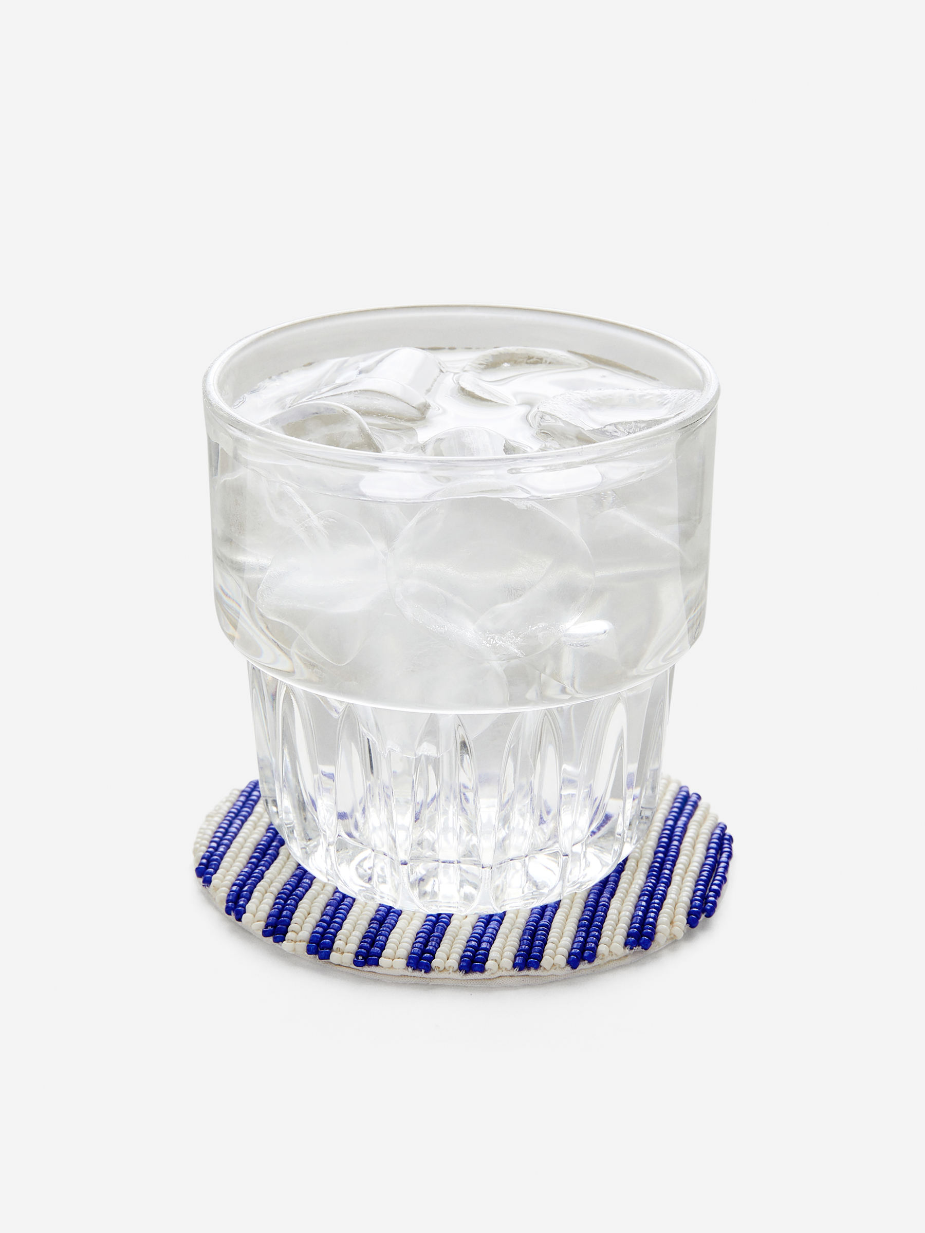 Glass Bead Coaster - Blue/White - Homeware - StillMedia/DescriptiveDetail - 3