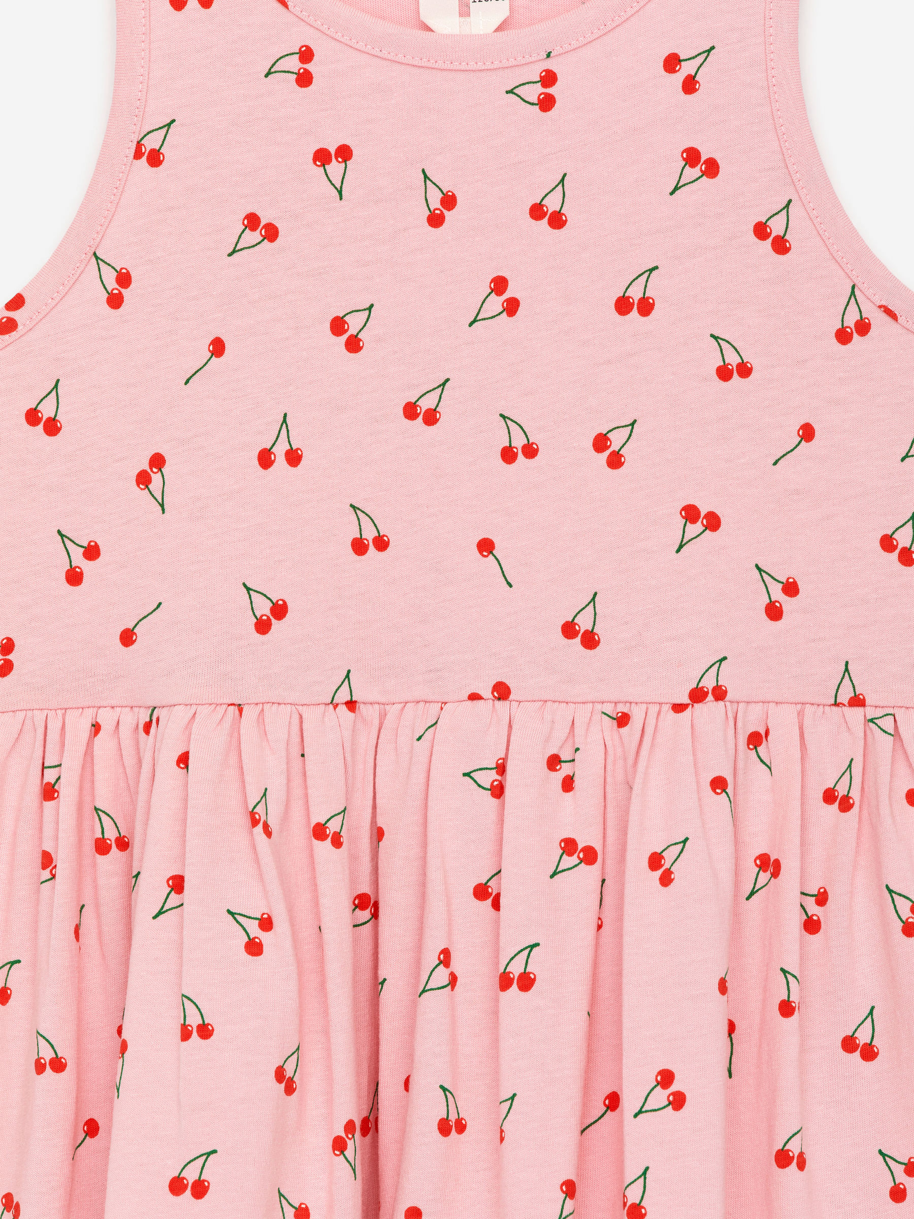 Cotton Tank Dress - Pink/Cherries - Regular fit - Children - StillMedia/DescriptiveDetail - 1