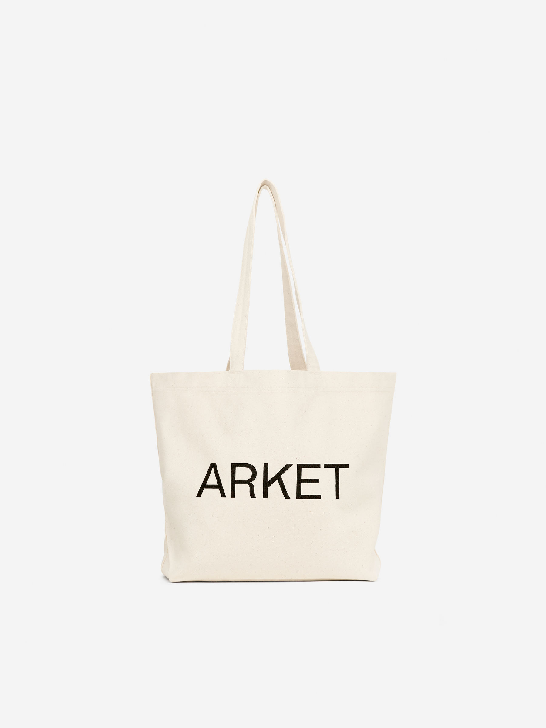 ARKET Tragetasche aus Canvas-#E8E4D5-14499