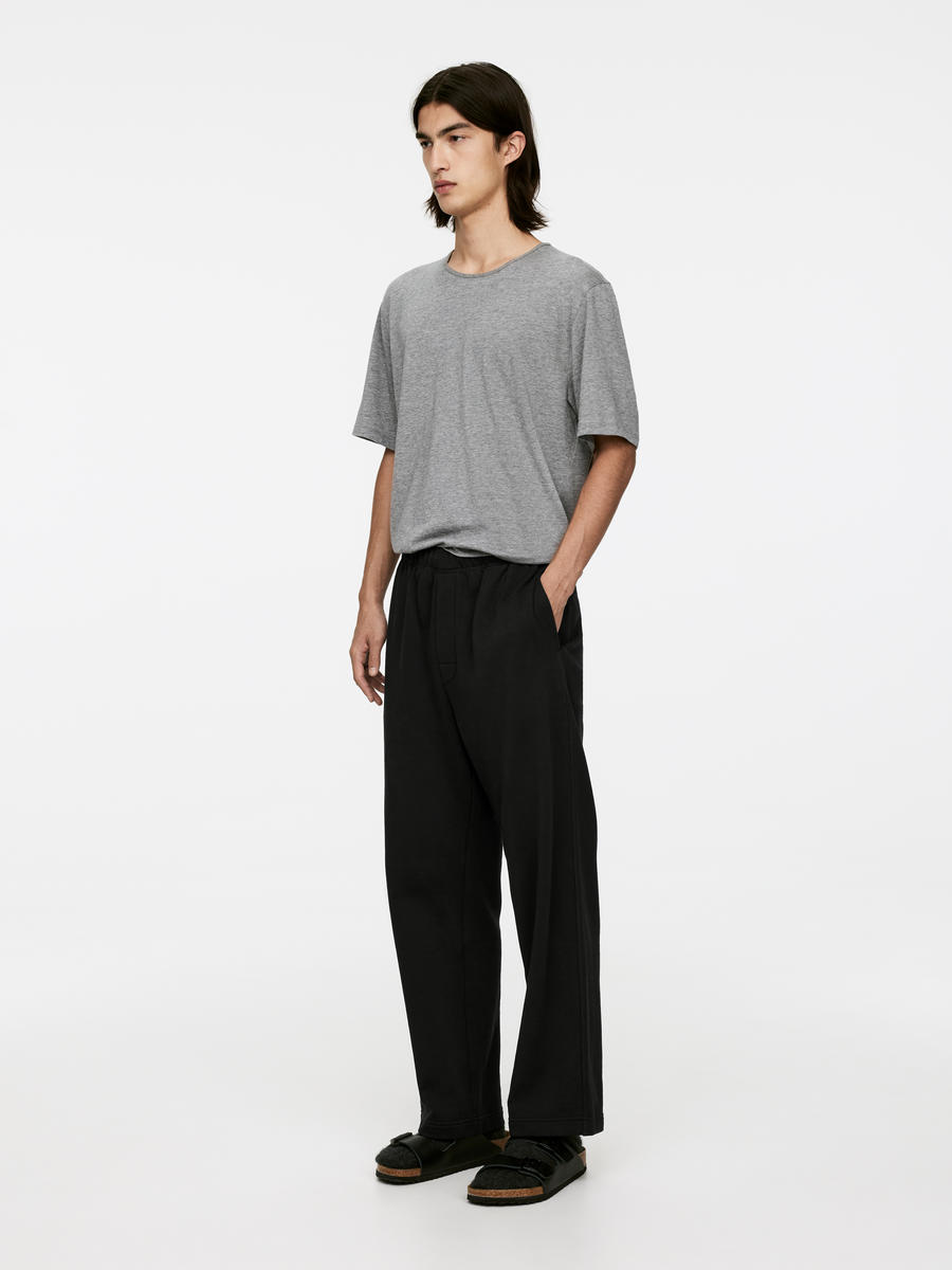 French Terry Sweatpants-#272628-13029