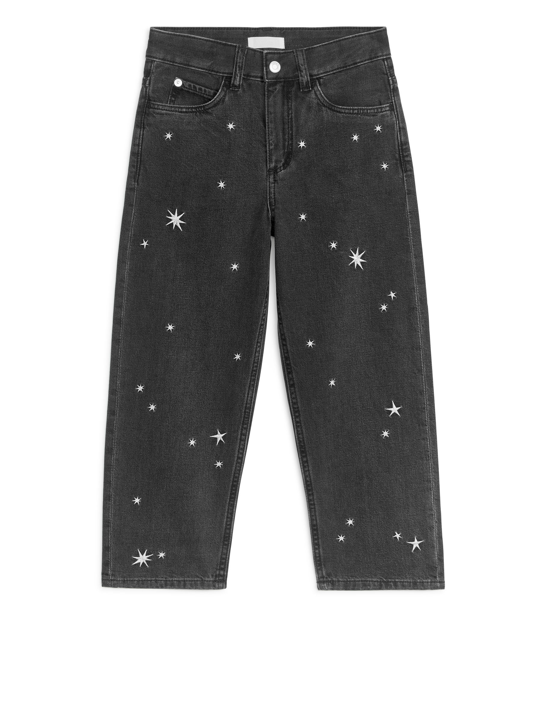 Bestickte 5-Pocket-Hose-#272628-6323