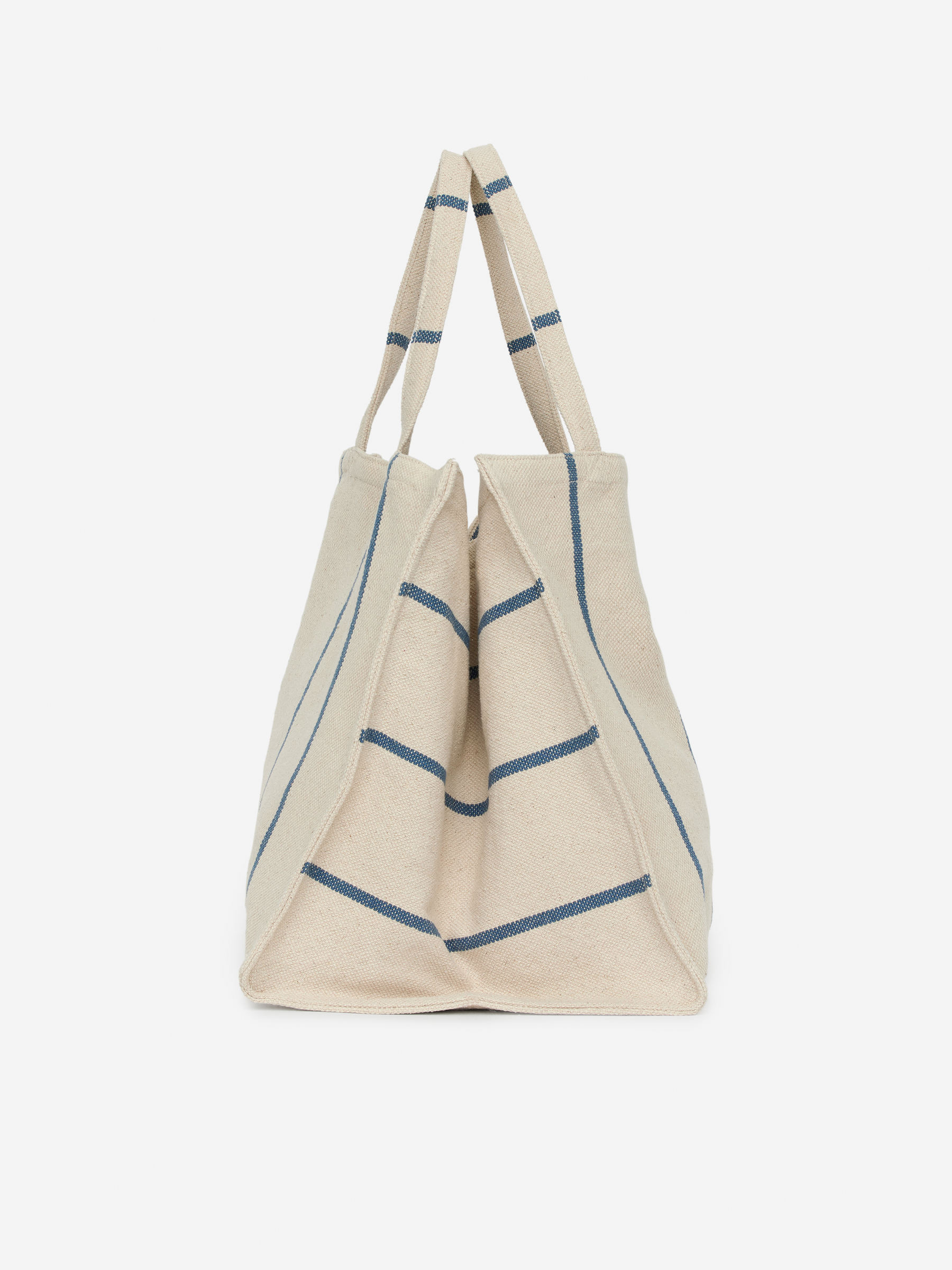 Tragetasche aus Canvas - Beige/Blau - Homeware - StillMedia/DescriptiveStillLife - 3