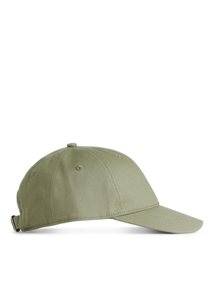 Cap aus Baumwolltwill - Khaki - Men - 1042161018