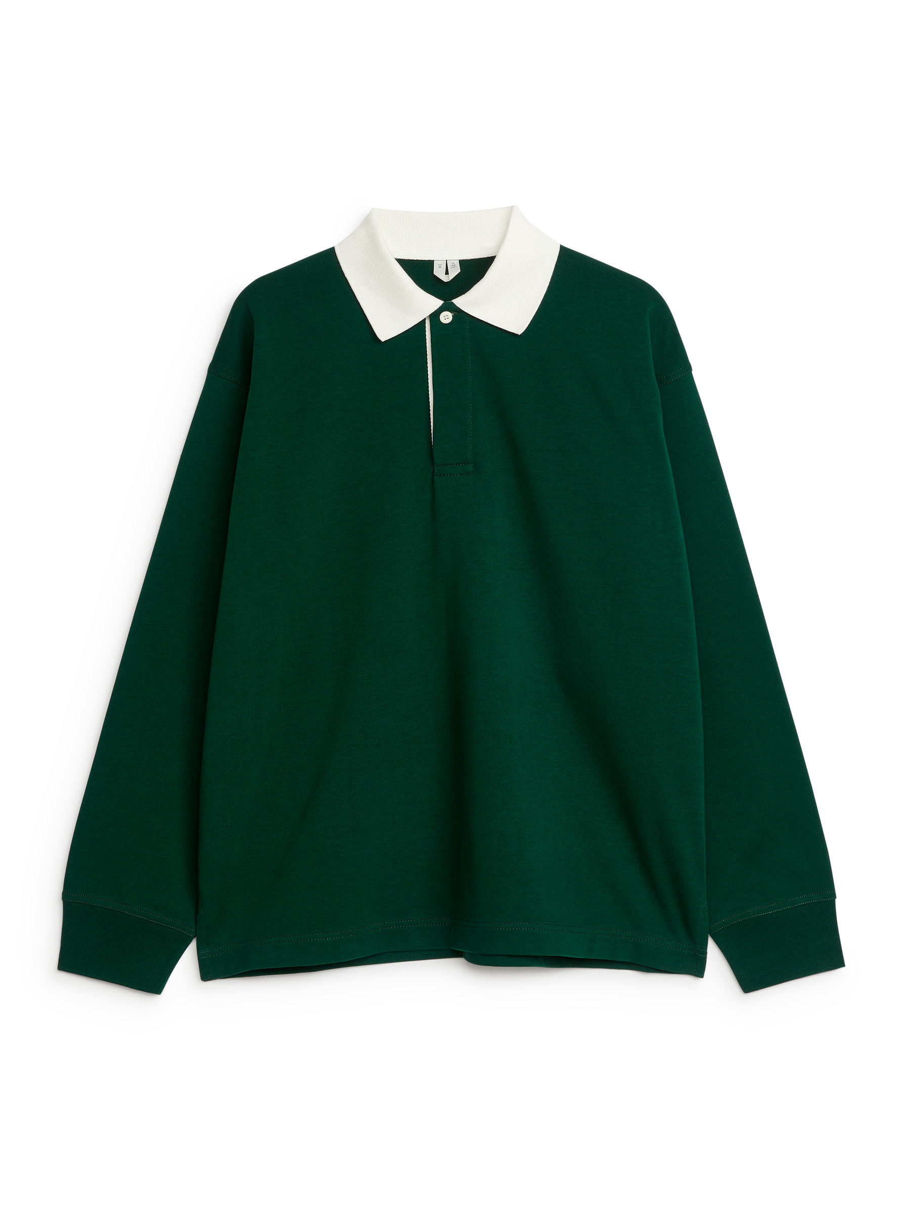 Rugbyshirt - Dunkelgrün/Cremeweiß - Relaxed Fit - Herren - StillMedia/DescriptiveStillLife - 2