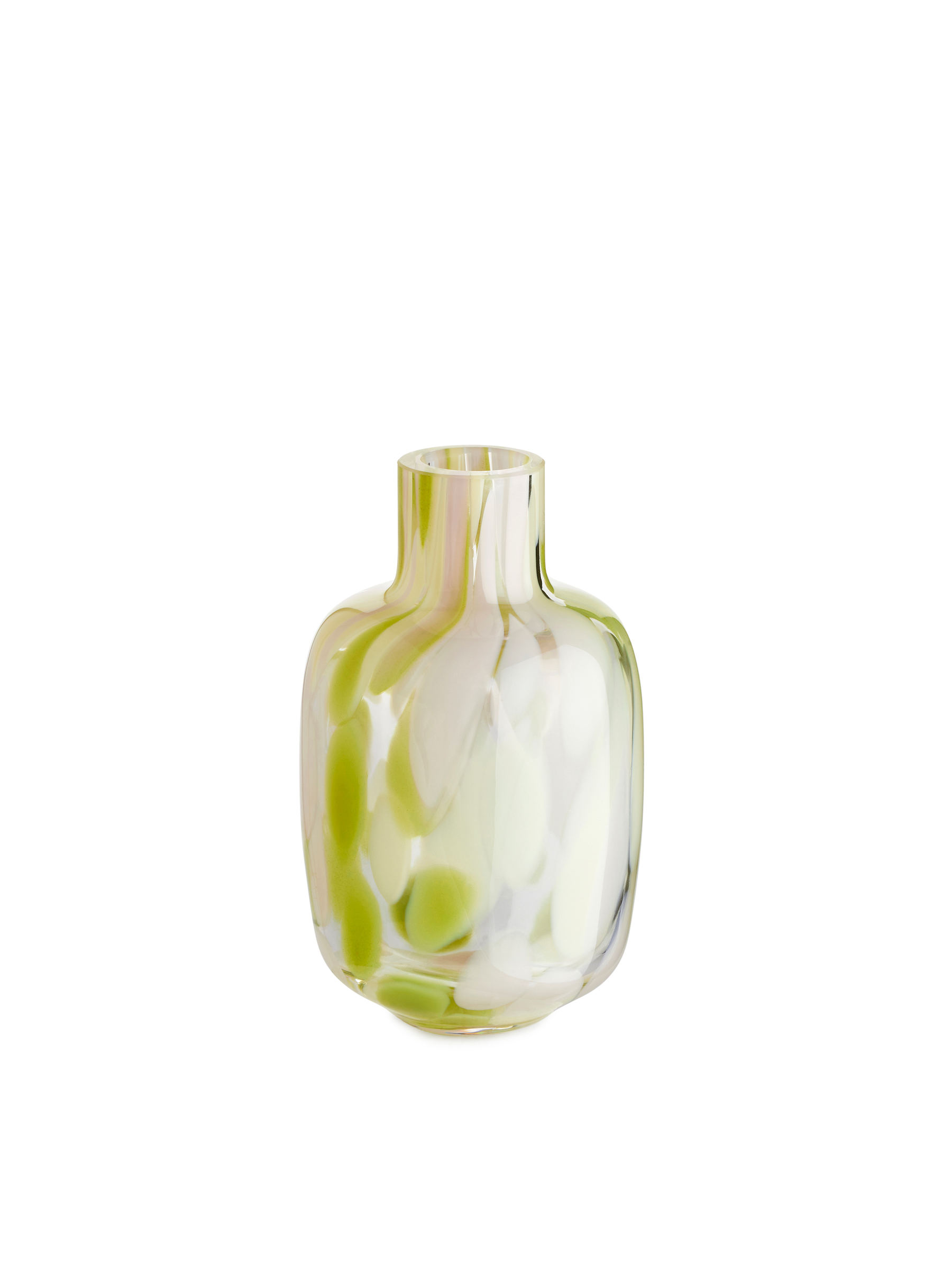 Confetti Vase 9 cm - Clear/Green - Homeware - StillMedia/DescriptiveStillLife - 1