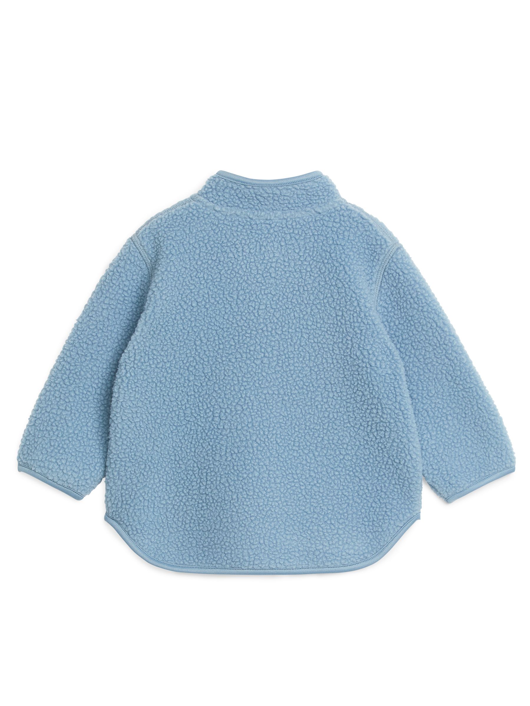 Fleece Jacket - Dusty Light Blue - Regular fit - Children - StillMedia/DescriptiveStillLife - 3