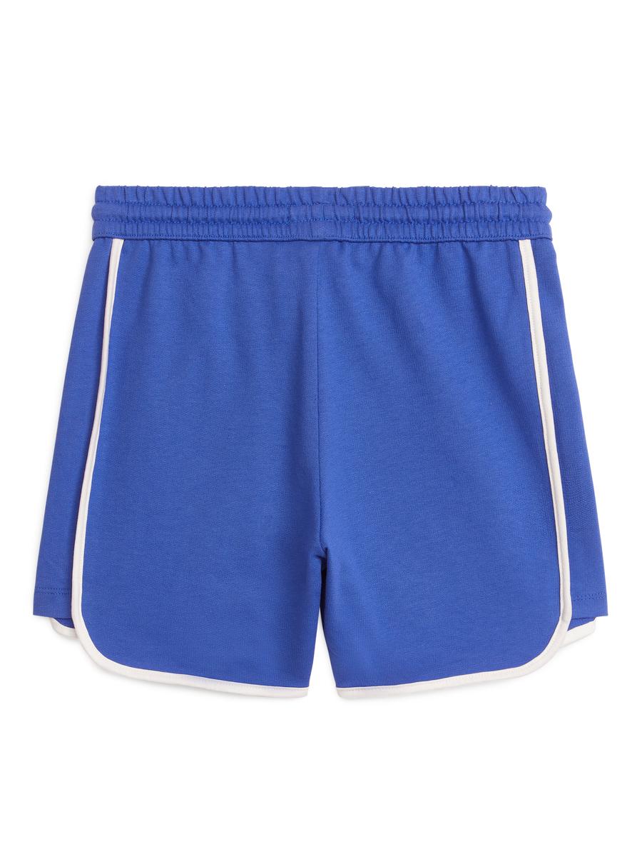 Baumwollshorts-#3B4EA3-5353