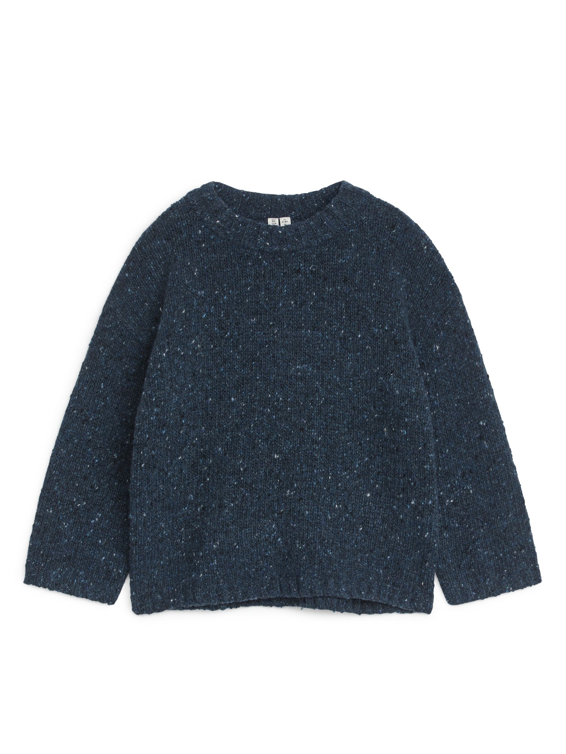 Neps Wool-Blend Jumper-#23263B-11170