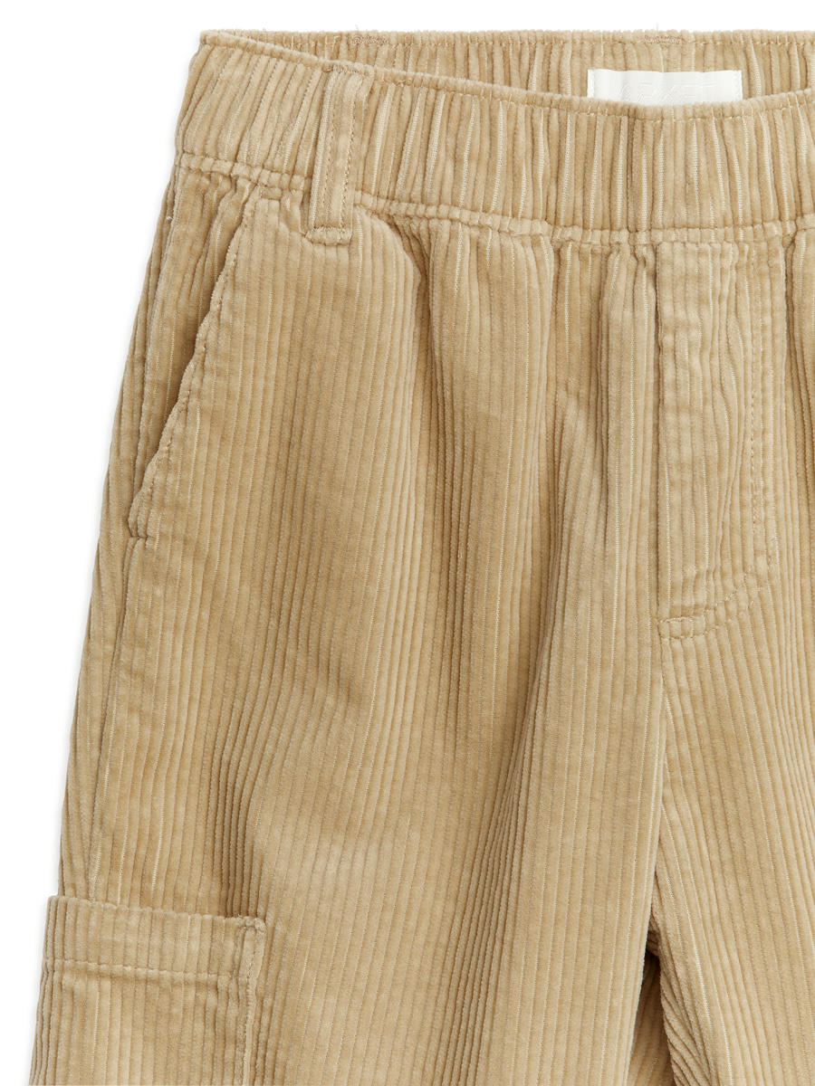 Cordhose - Beige - Loose Fit - Children - 1202543001