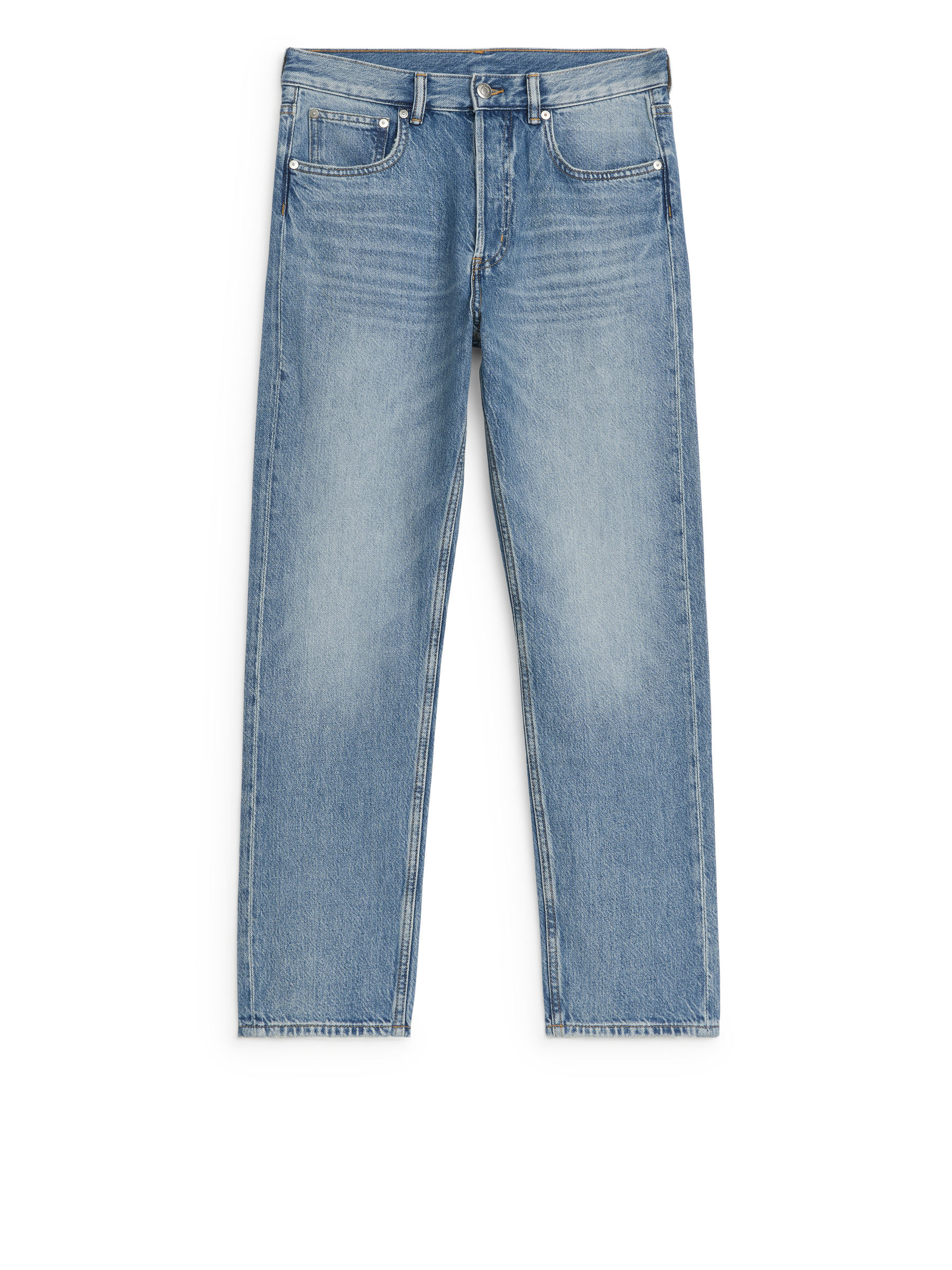 COAST Relaxed Tapered Jeans-#4B6482-6410