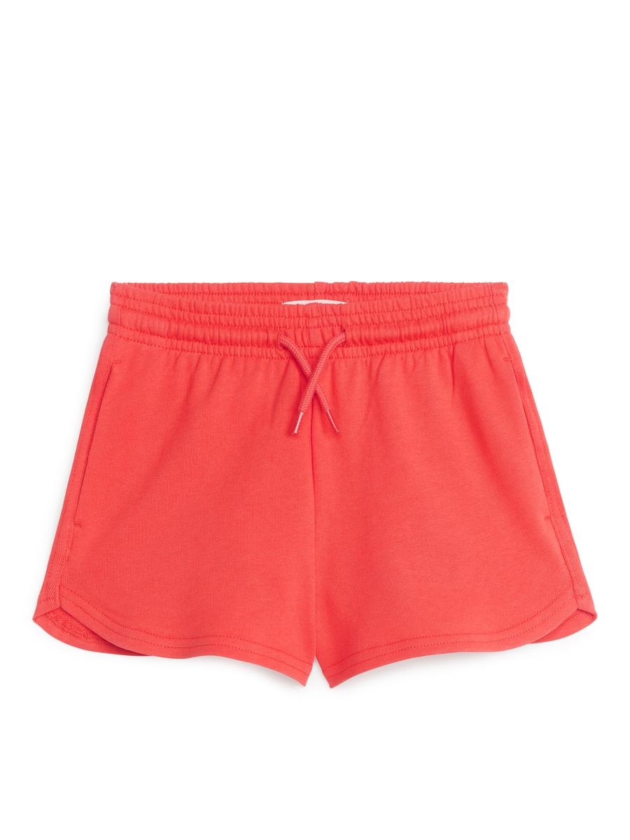 Terry Shorts-#CF5757-2549