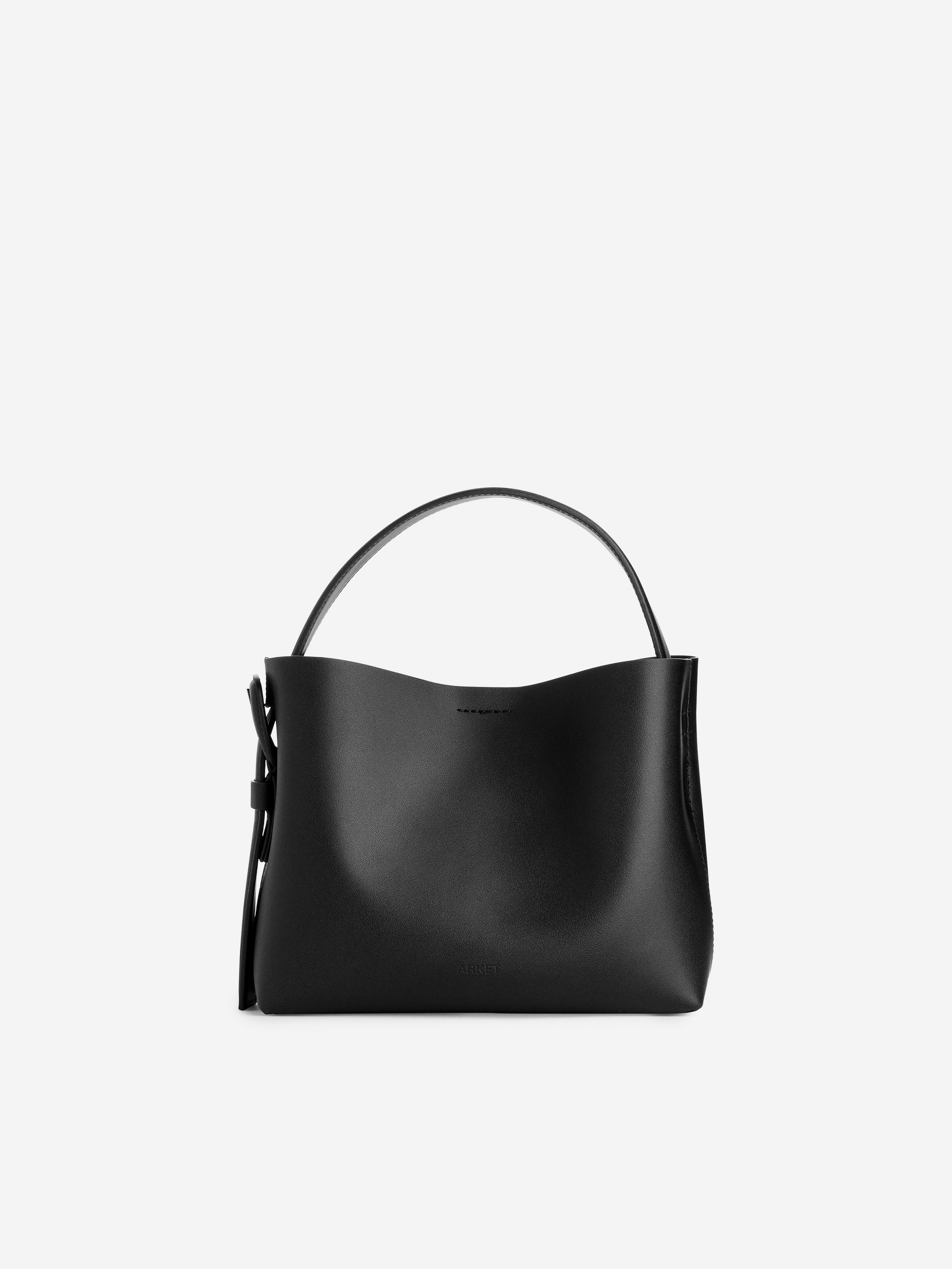 Leather Crossbody Bag – Dark Brown – Women – ARKET WW