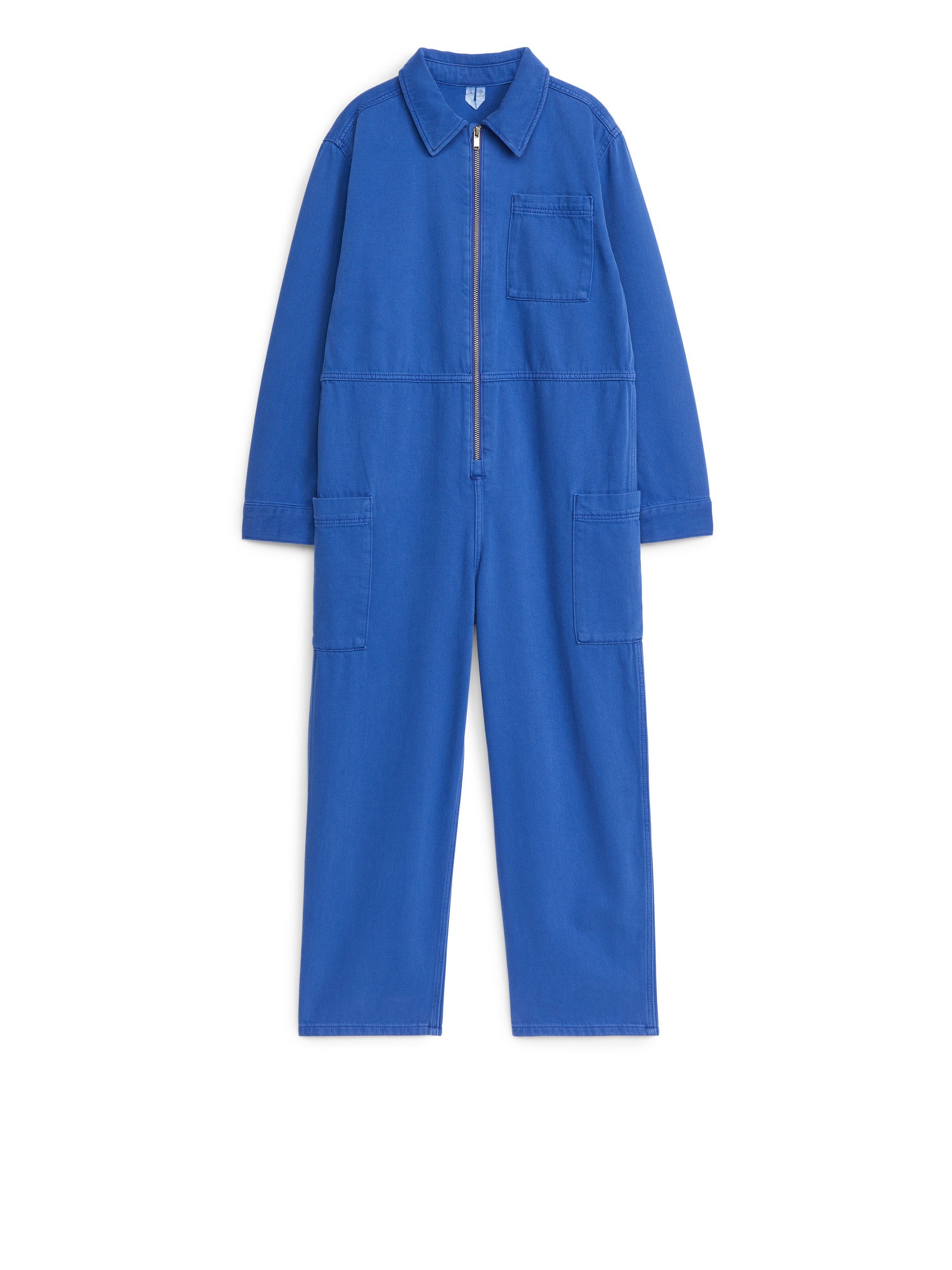 Oversize-Overall aus Baumwolle-#3B4EA3-8068