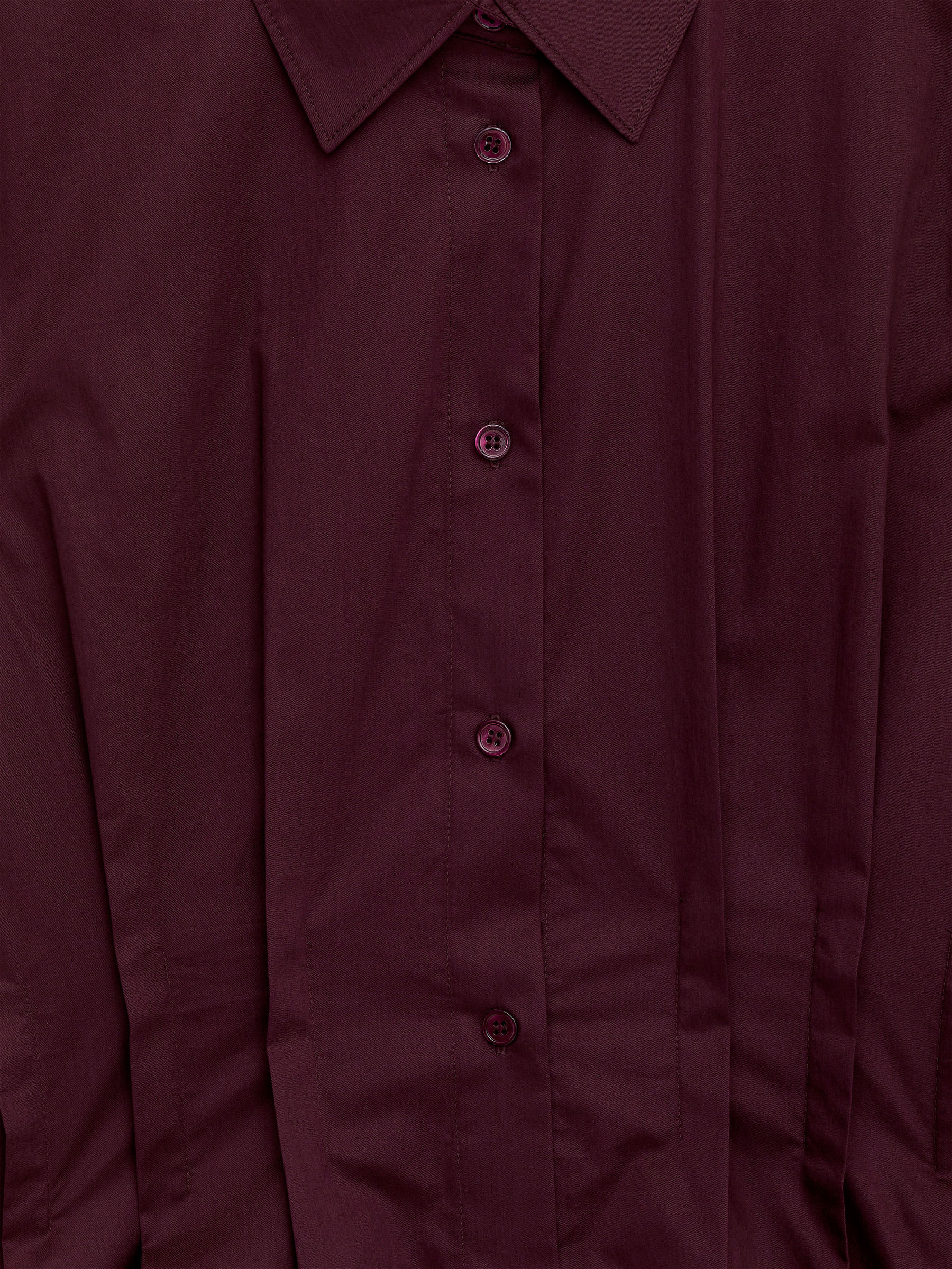 Blus med veck - Vinröd - Regular fit - Women - StillMedia/DescriptiveDetail - 1