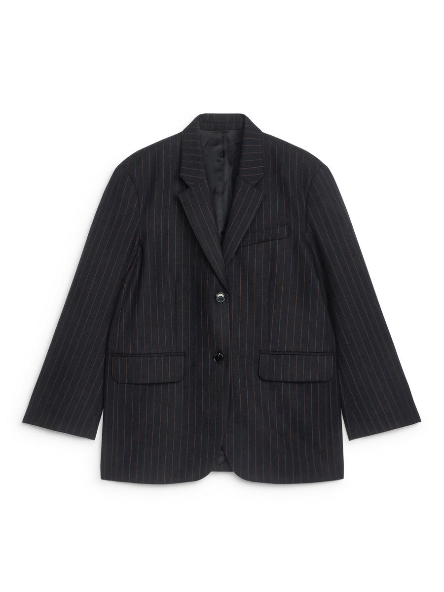 Einreihiger Blazer-#0A041F-12433