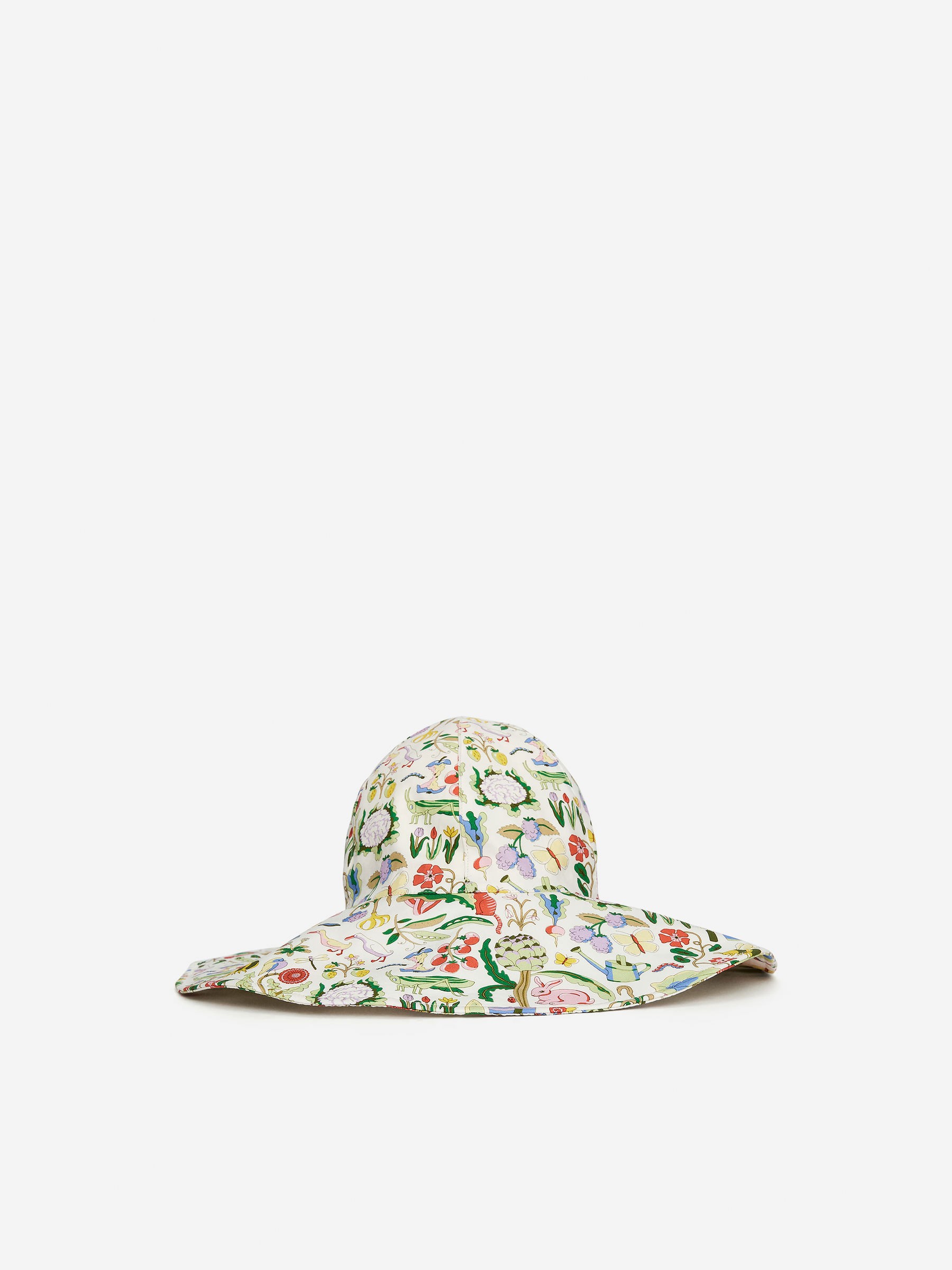 Cheesecloth Sunhat-#EEEDE4-15952
