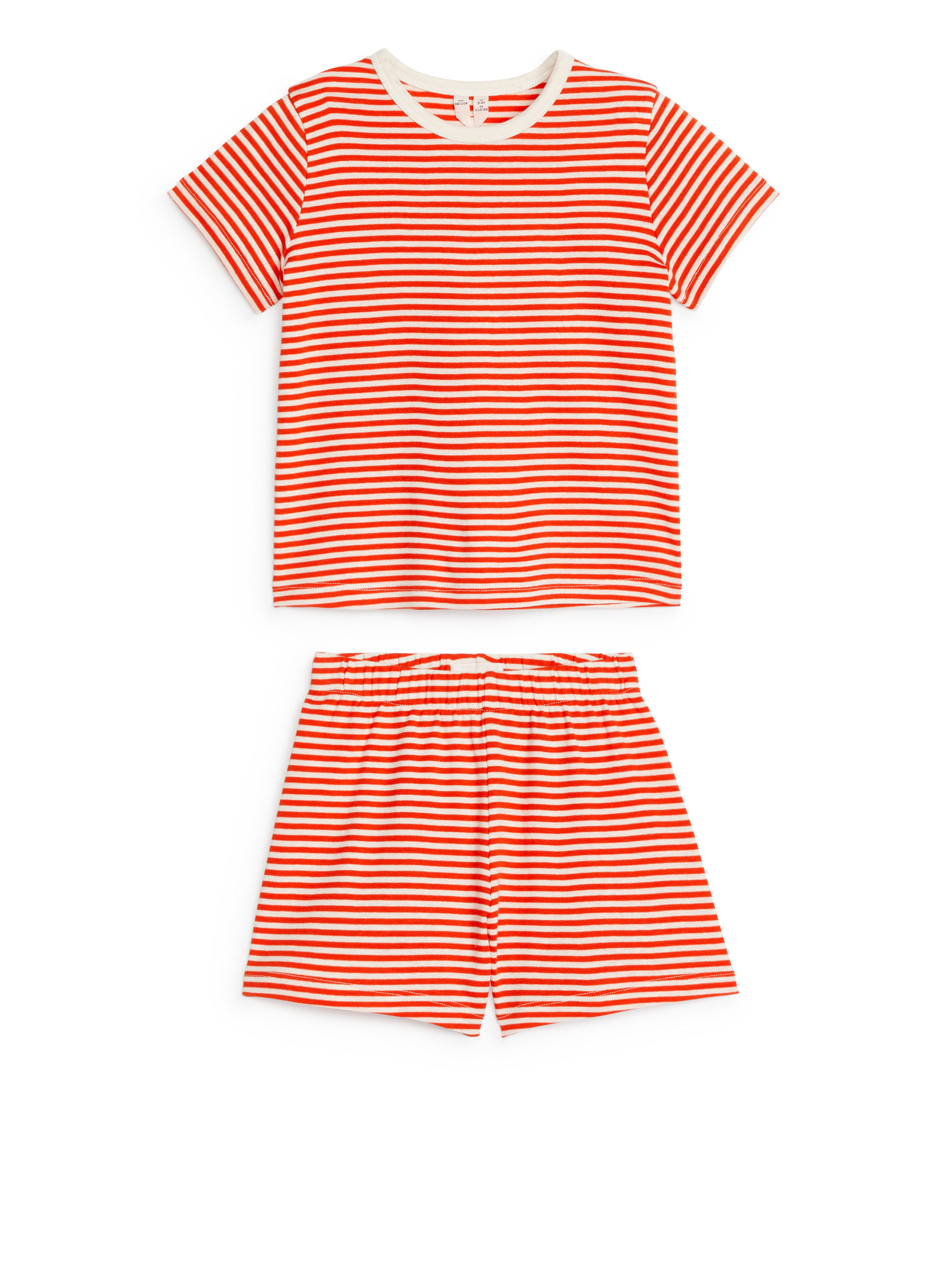 Short Jersey Pyjama Set-#BD433F-11545