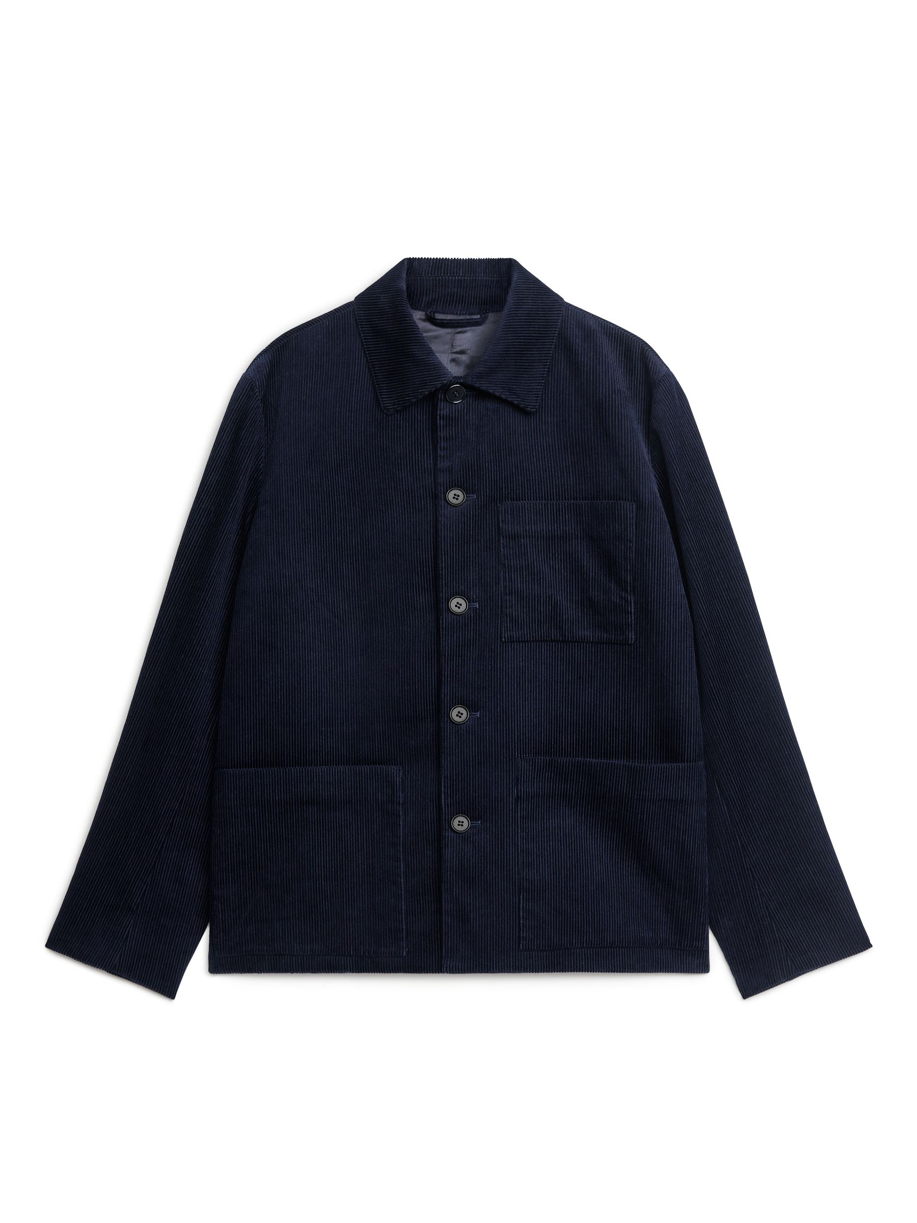 Corduroy Jacket - Dark Blue - Regular fit - Men - StillMedia/DescriptiveStillLife - 1
