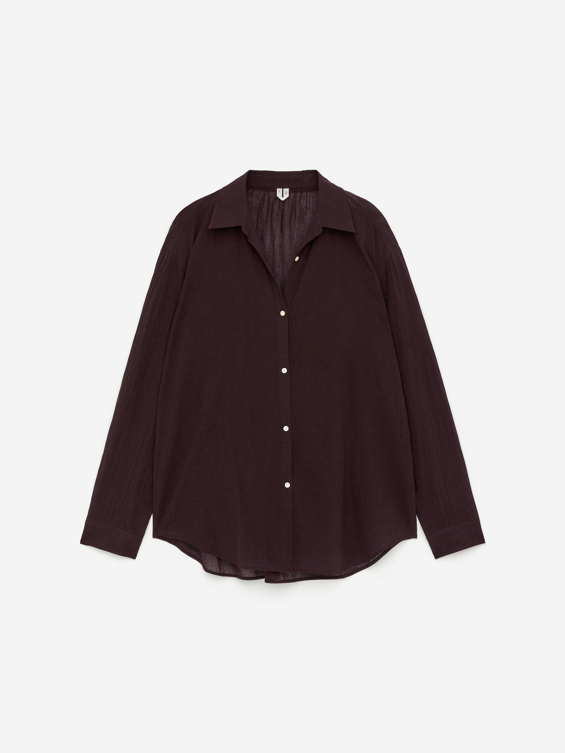 Voile Shirt-Red-15255