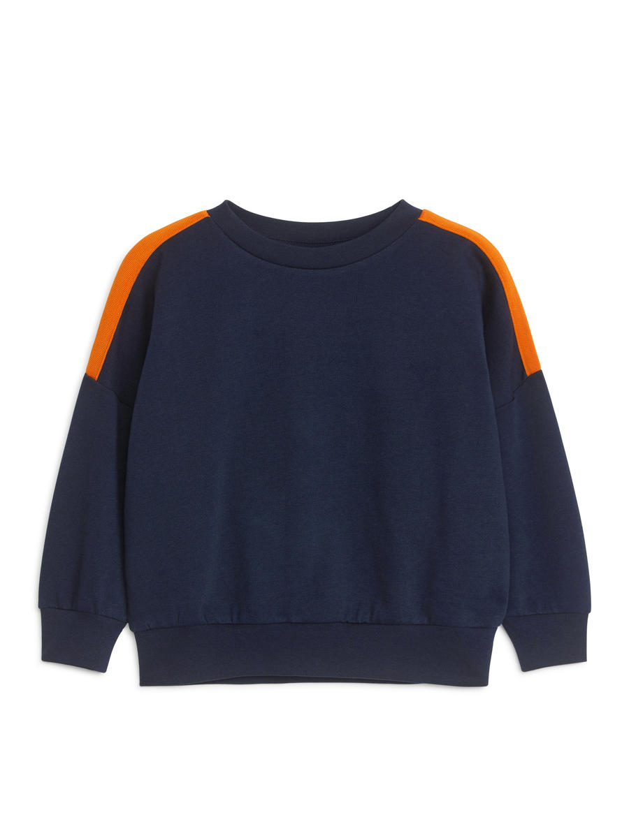 Relaxed Sweatshirt - Dark Blue - Loose fit - Children - 1138745003