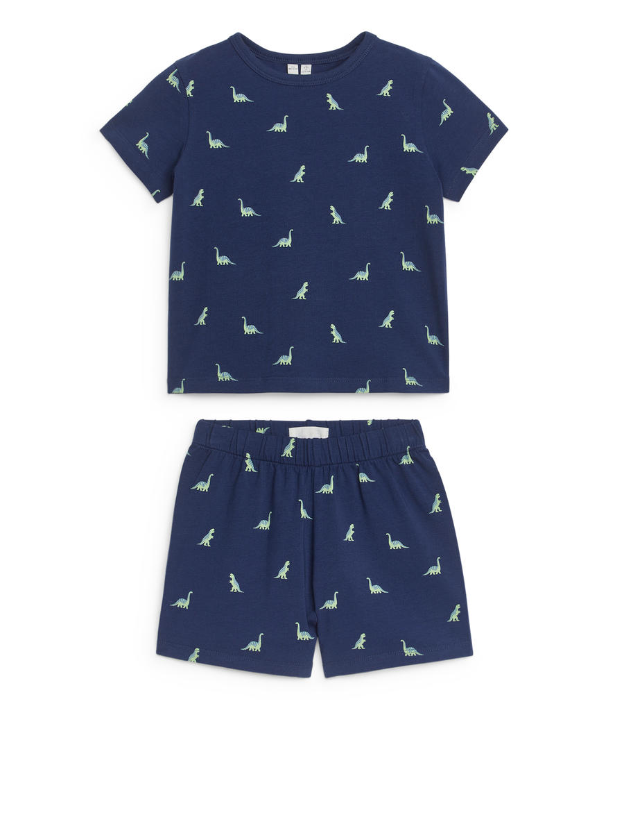 Short Jersey Pyjama Set-#353954-1912