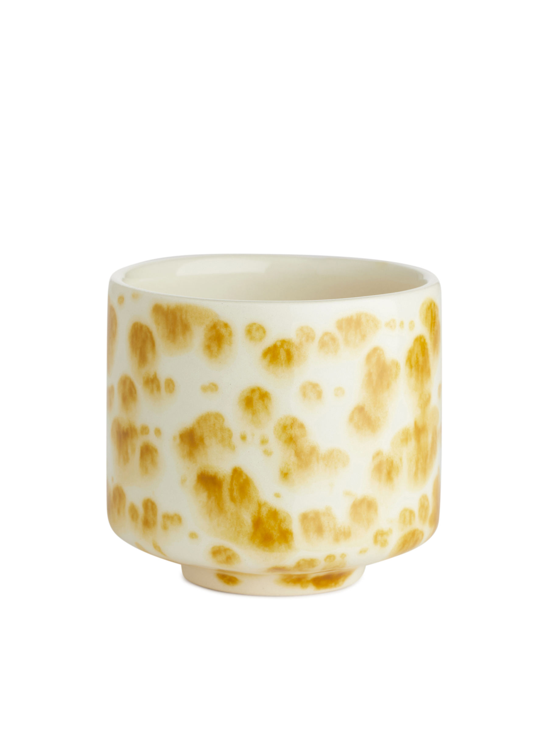 Stoneware Cups Set of 2 - Off-White/Yellow - Homeware - StillMedia/DescriptiveStillLife - 1