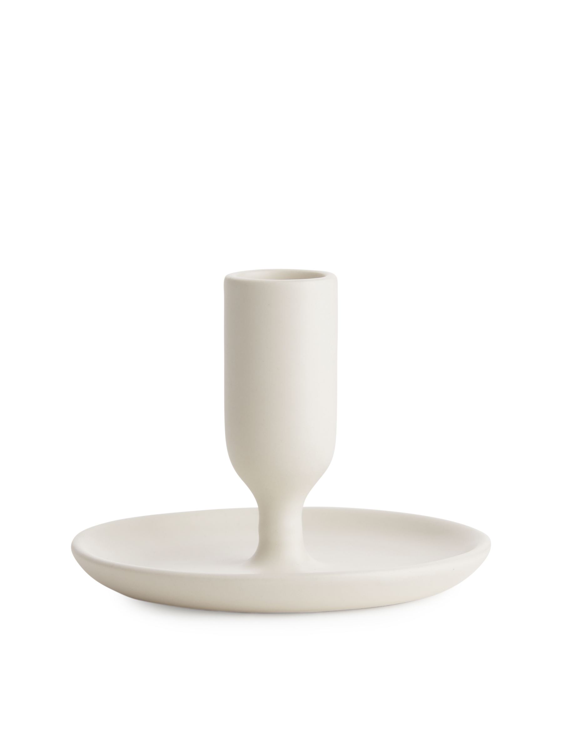 Candlestick Holder 8 cm - White - Homeware - StillMedia/DescriptiveStillLife - 2
