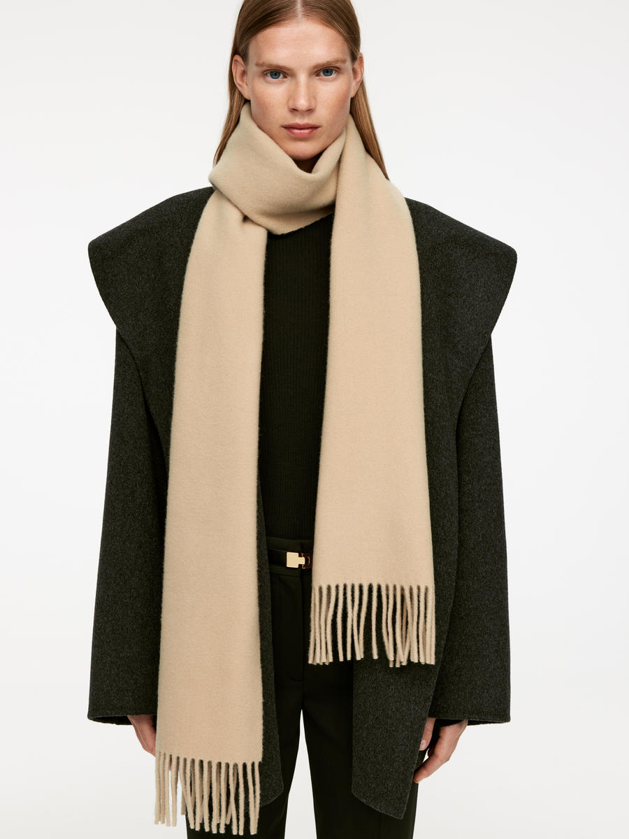 Wool Scarf-#A49578-2354