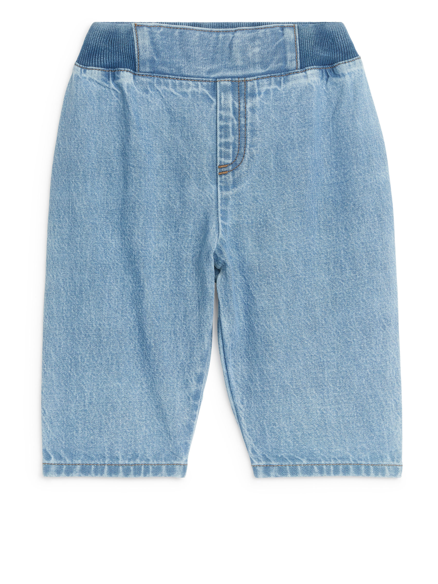 Denim Trousers - Blue - Relaxed fit - Children - StillMedia/DescriptiveStillLife - 1
