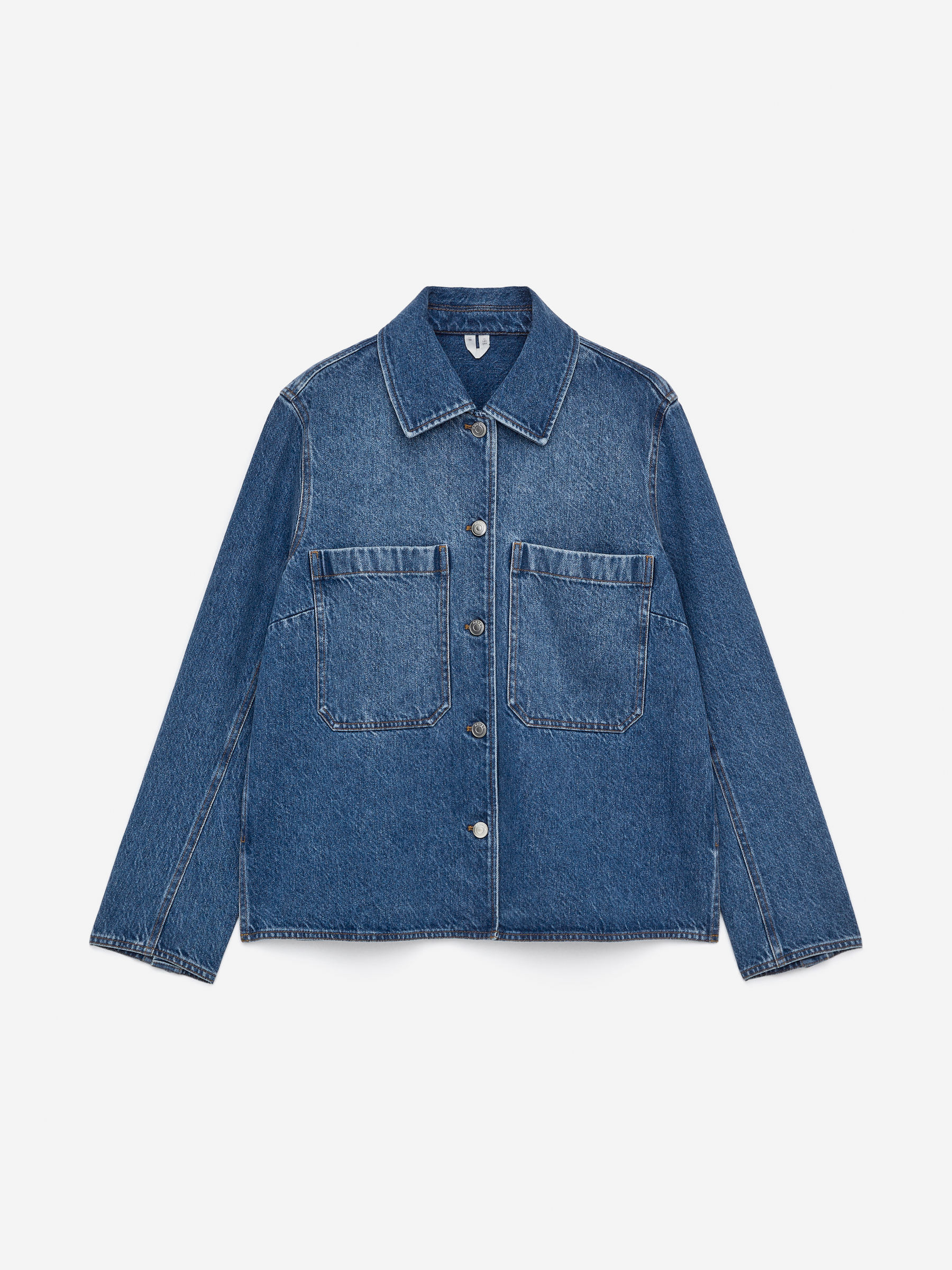 Denim Overshirt - Blue - Regular fit - Women - StillMedia/DescriptiveStillLife - 2