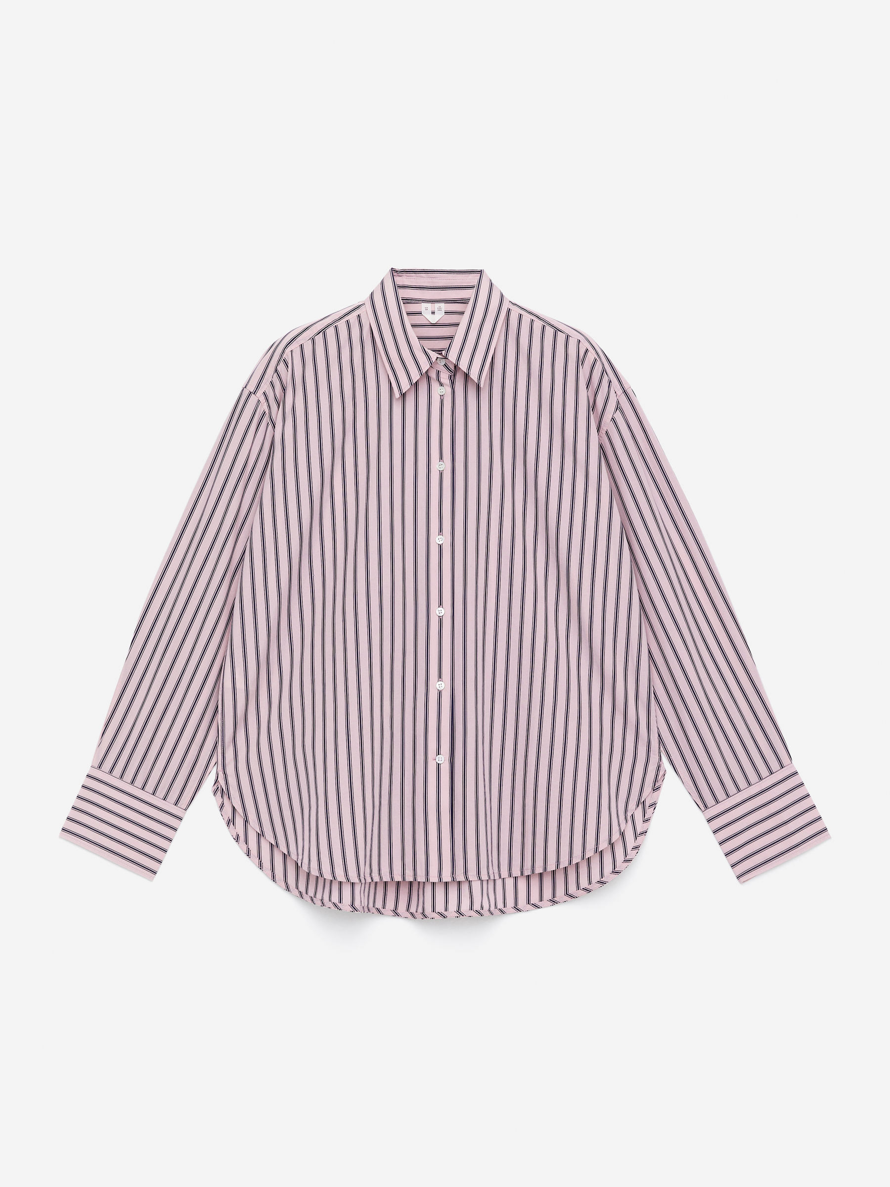 Cotton Poplin Shirt-#CDB8B1-15946