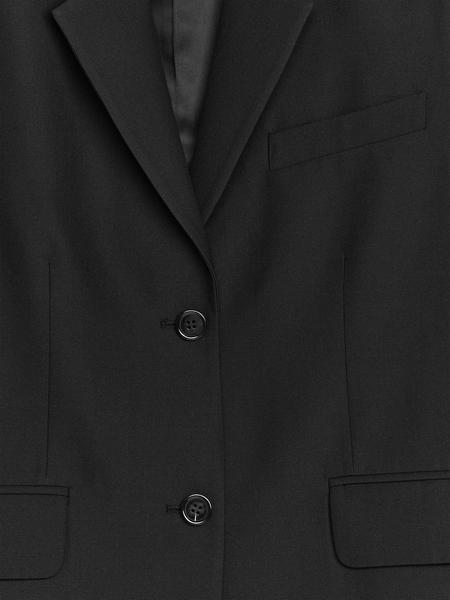 Zamira Ls Oversized Blazer Black