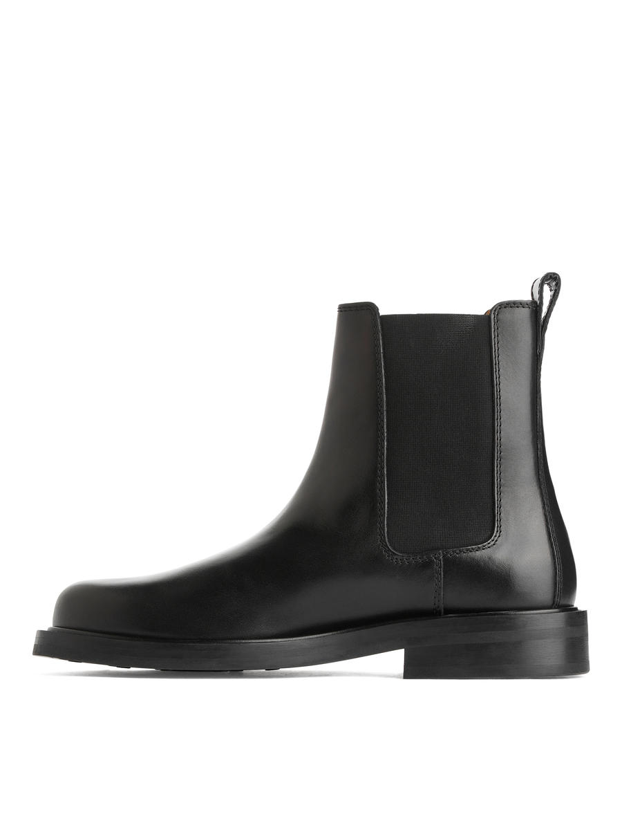 Leather Chelsea Boots-#272628-12907