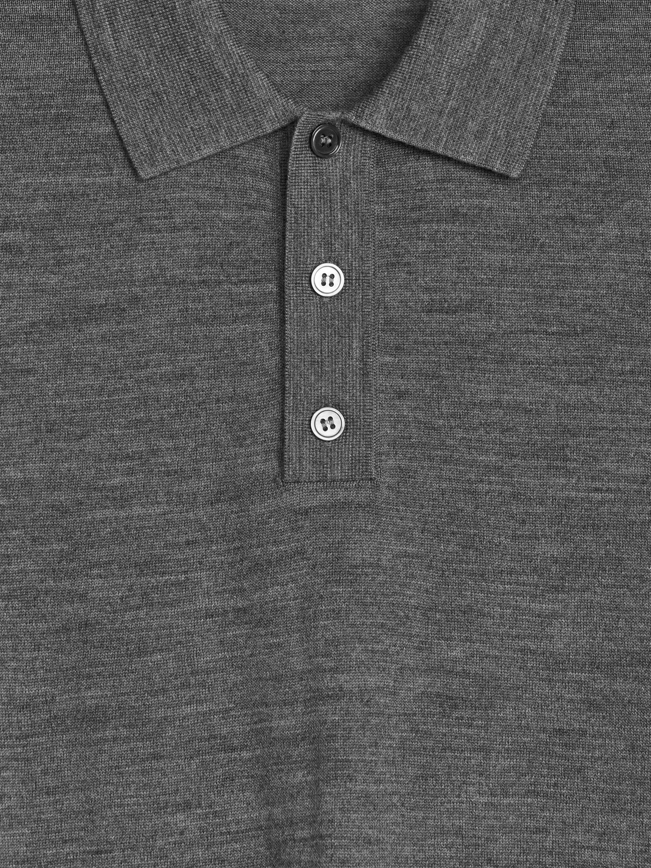 春新作の Polo Merino Jumper WW ARKET – Men – Brown Dark – トップス