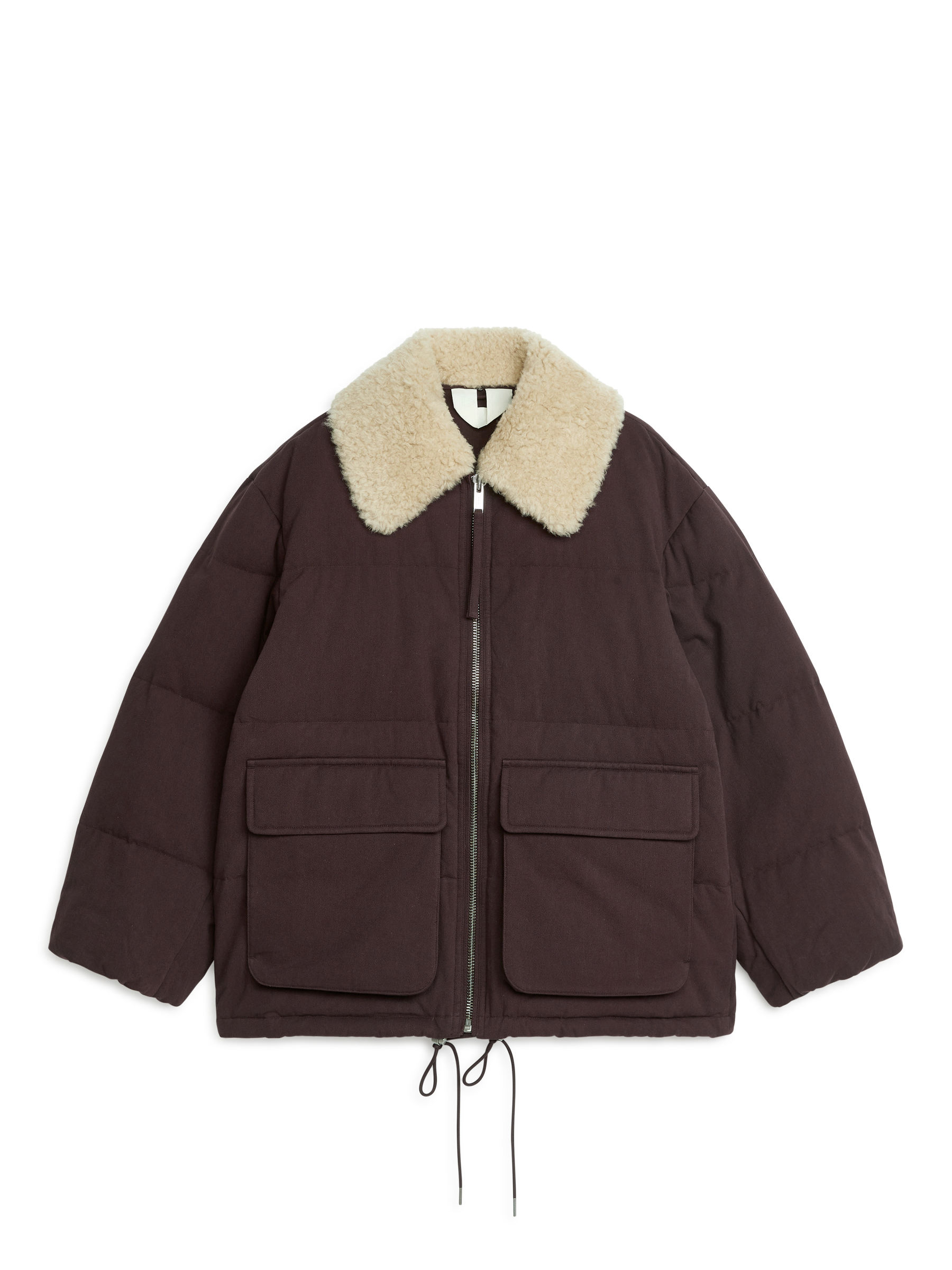 Chaqueta acolchada - Rojo oscuro - Oversized - Women - StillMedia/DescriptiveStillLife - 1