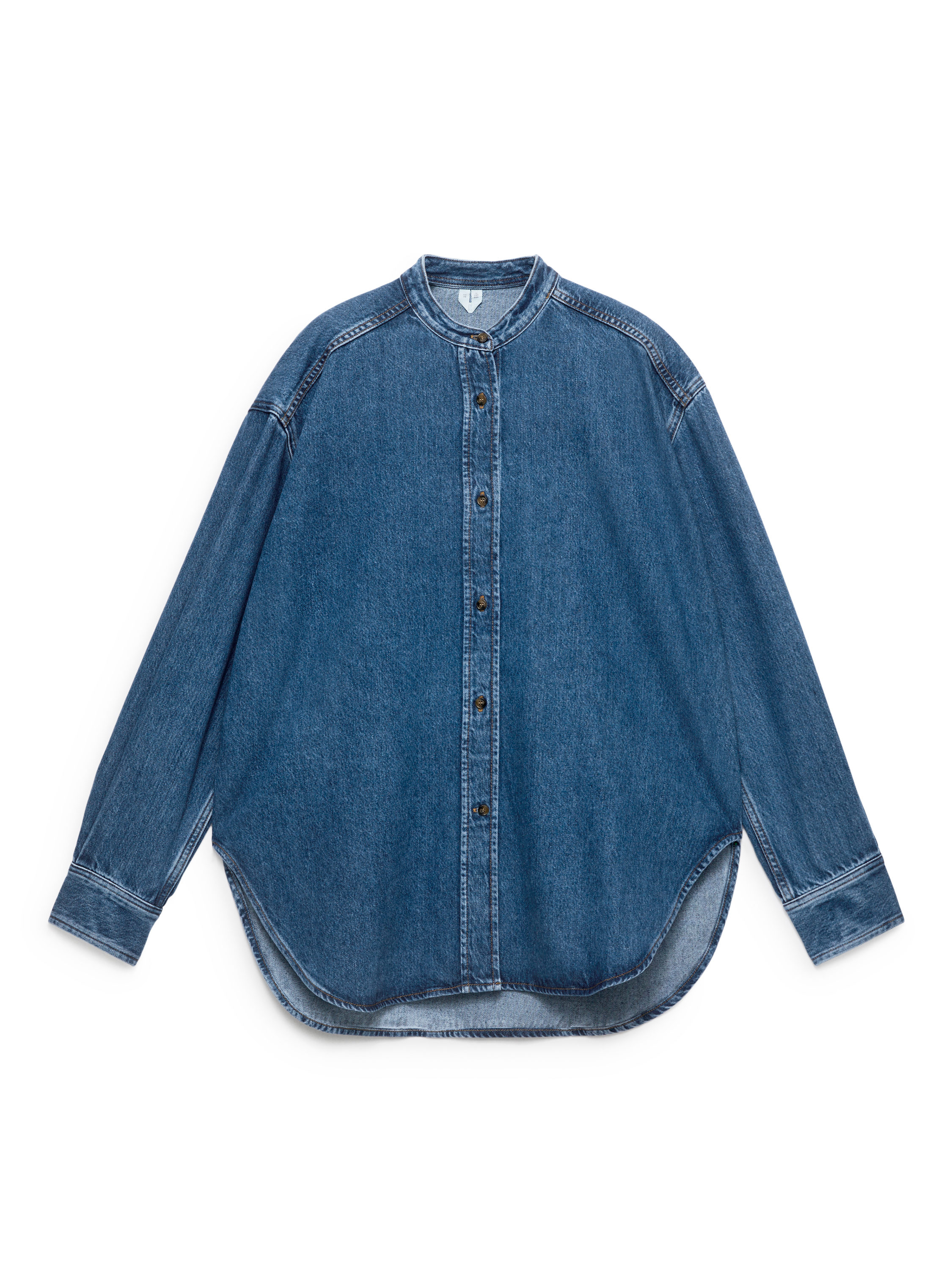 【Anyone more】Denim Collar Line Setup Set Anyone more】Denim Collar Line Setup Set