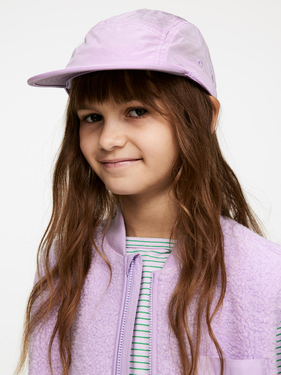 Casquette en nylon-#BFAED2-13943